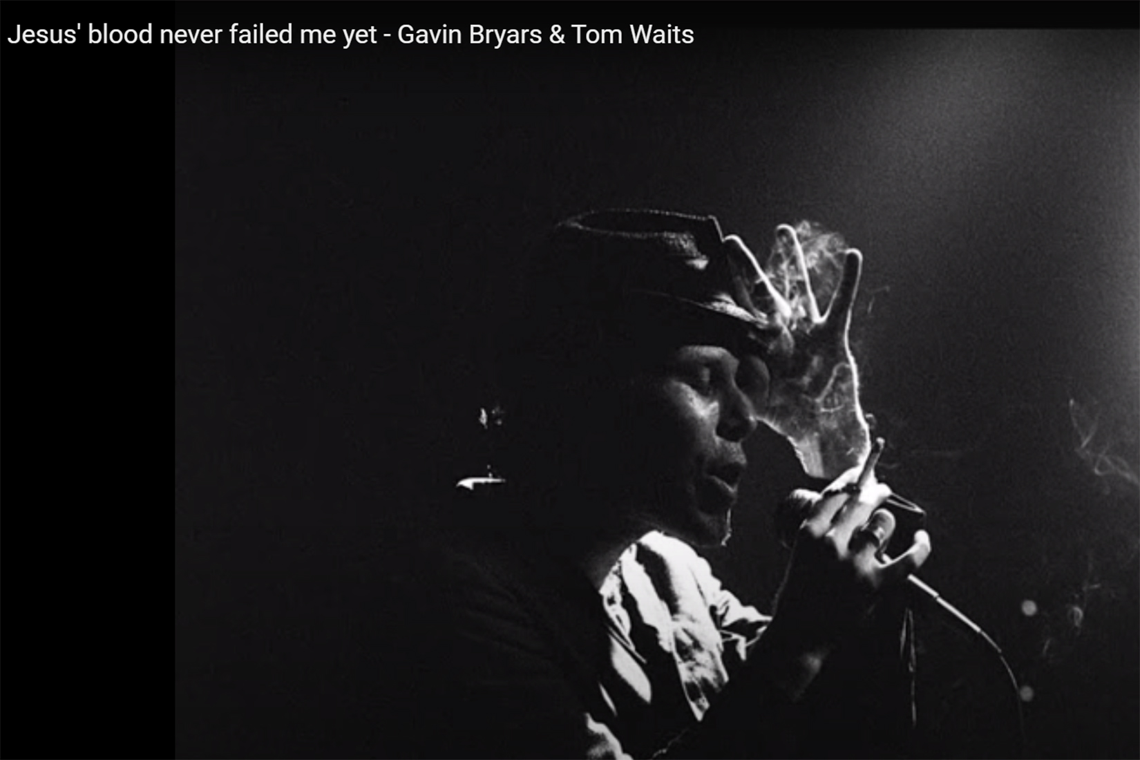 Jesus' blood never failed me yet - Gavin Bryars & Tom Waits