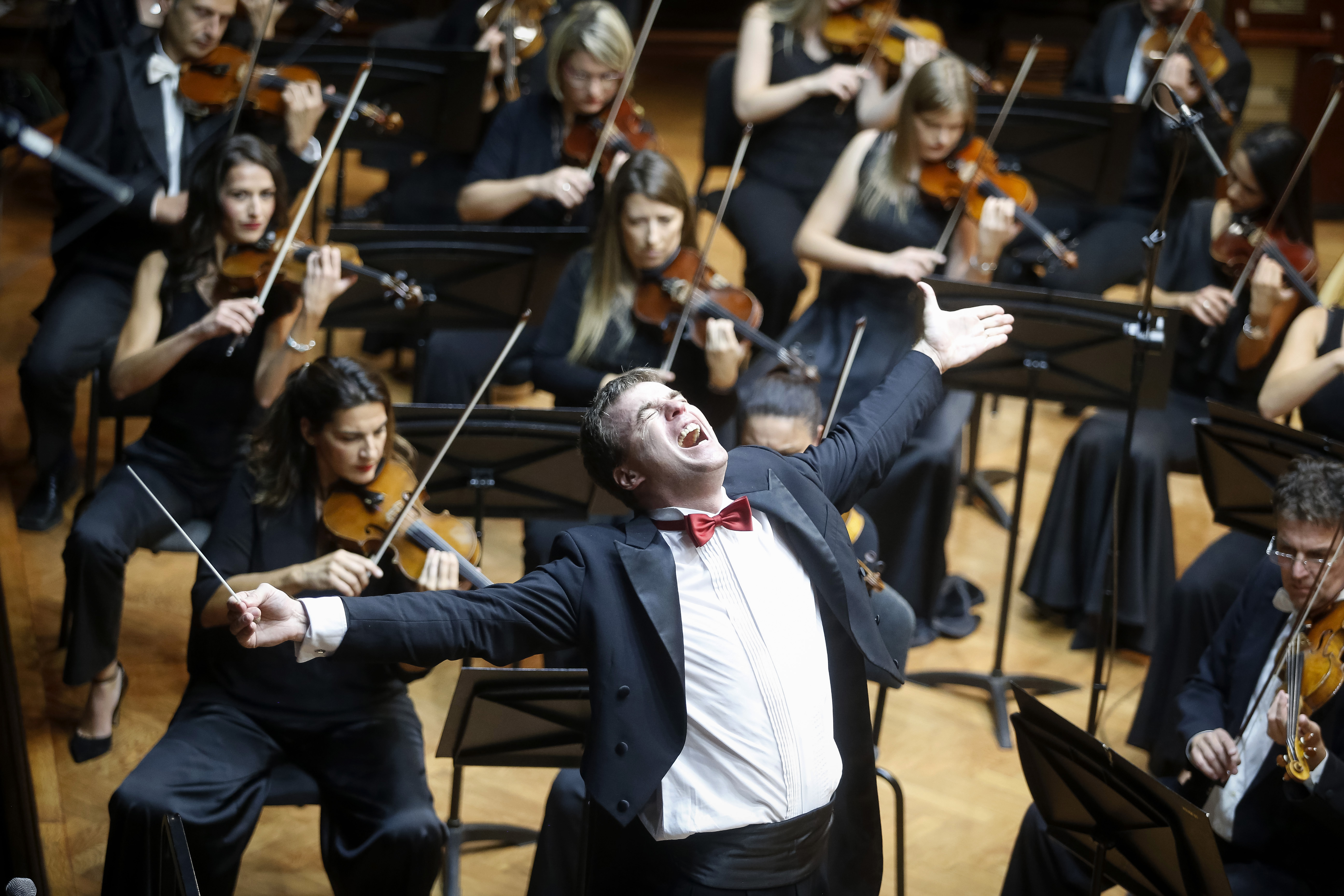 20.09.2019. #bratbetoven 

Gabrijel Felc, dirigent
Zan-Eflam Bavuze, klavir

V. Mokranjac: Lirska poema
L. van Betoven: Koncert za klavir i orkestar br. 1
G. Maler: Simfonija br. 1

Belgrade, 20.09.2019.