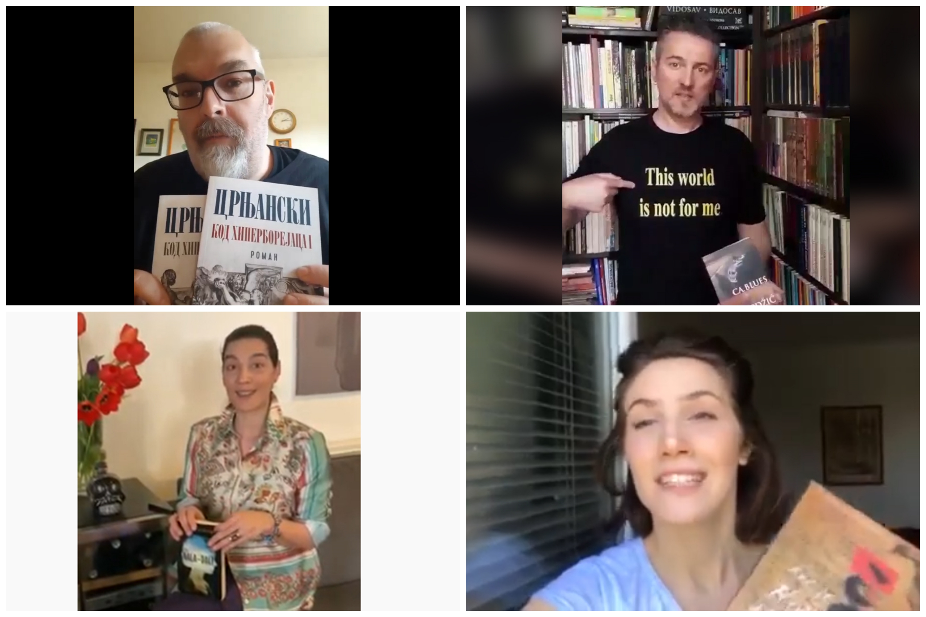 Akcija Biblioteke grada Beograda "Čitam, ne skitam! Sa knjigom se slikam!"