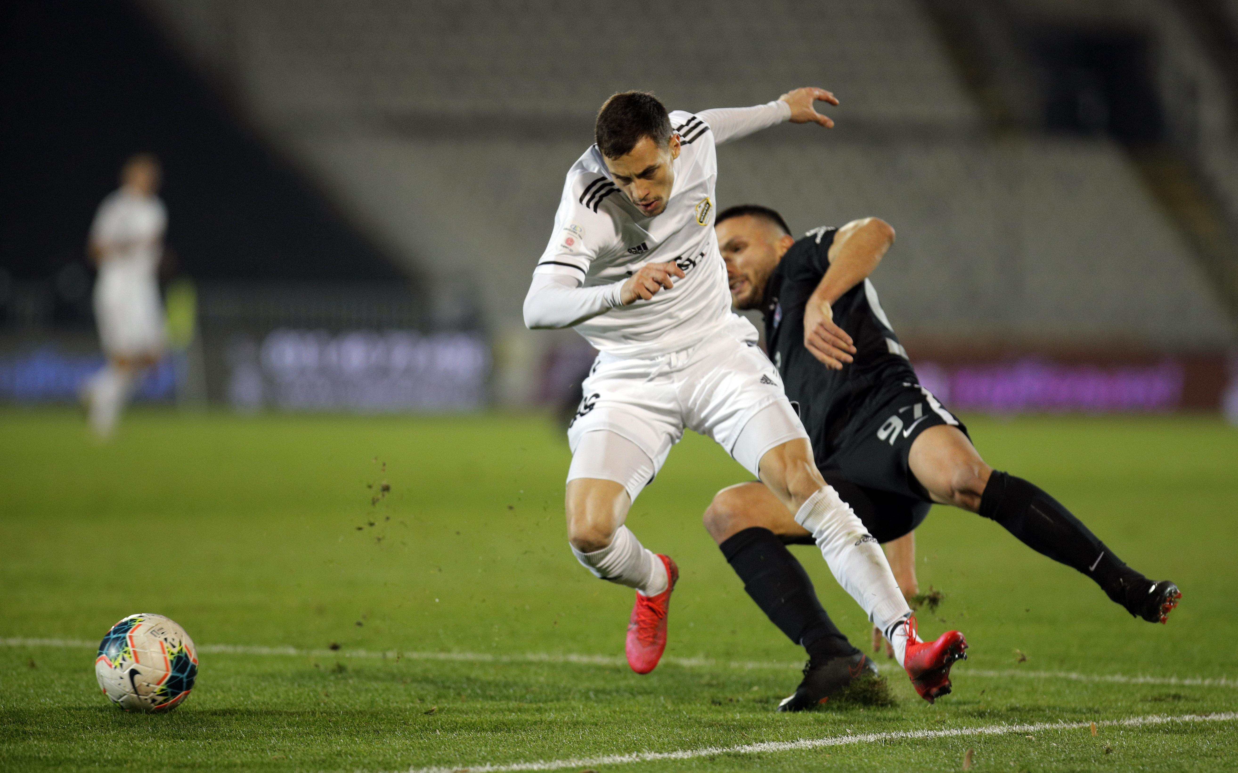 Veljko Birmancevic Super liga Srbije, superliga, Partizan - Cukaricki  Belgrade, Serbia, 5.12.2020. Decembar 5. 2020. photo: Pedja Milosavljevic / STARSPORT