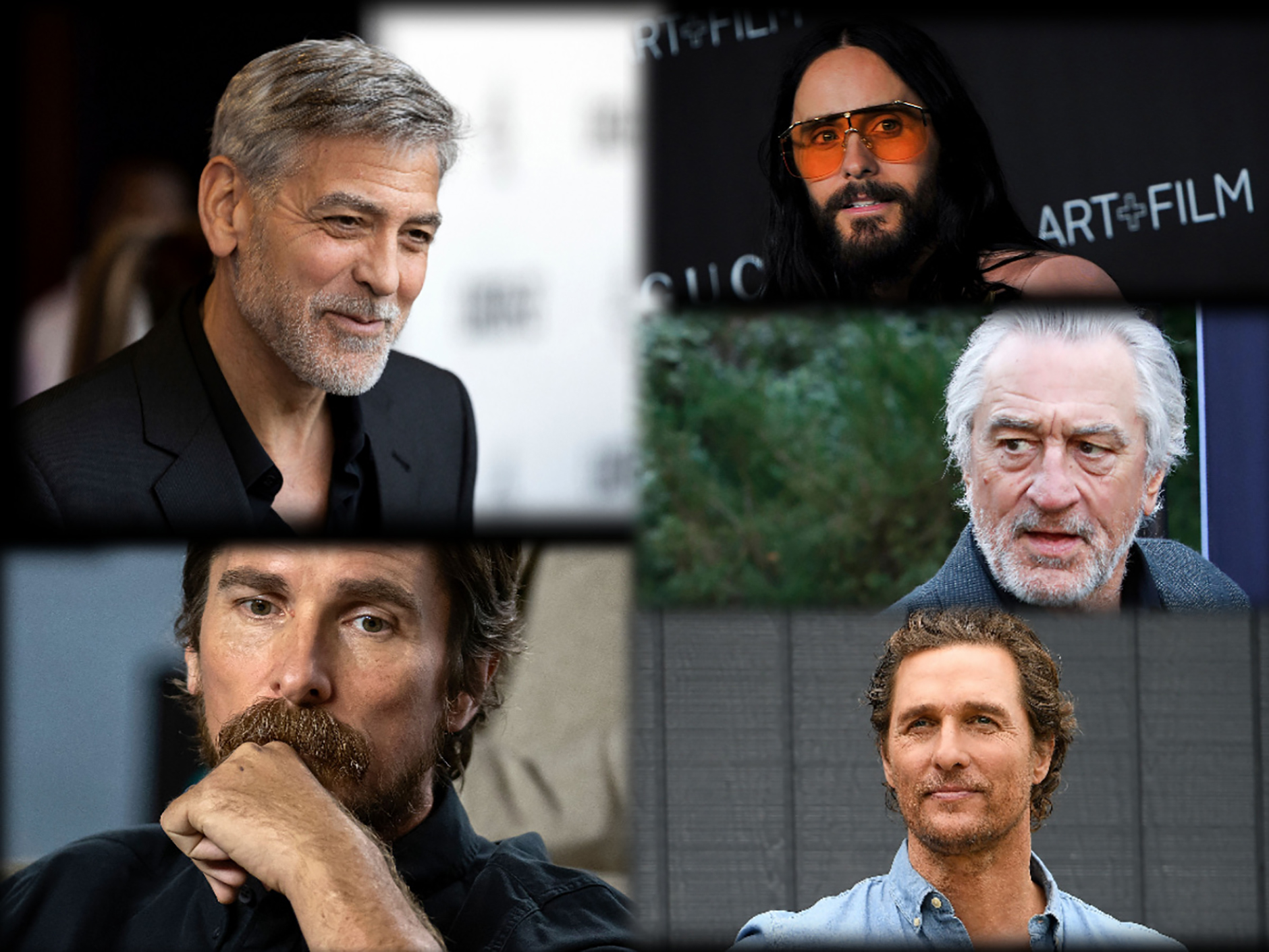 Kluni, Mekonahi, Robert de Niro, Džered Leto i Kristijan Bejl