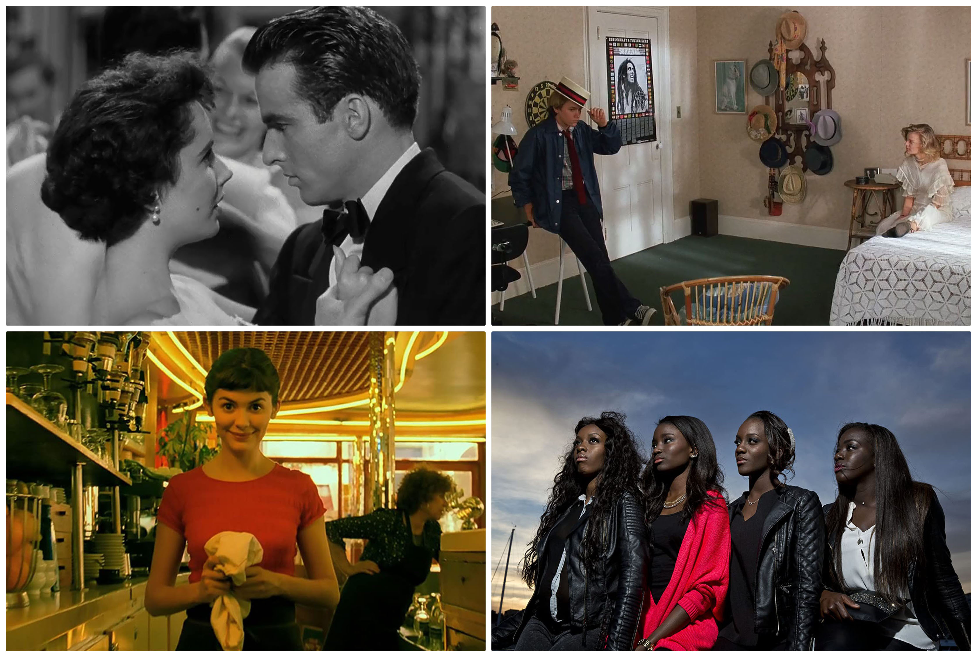 A Place in the Sun, Running on Empty, Amelie, Girlhood