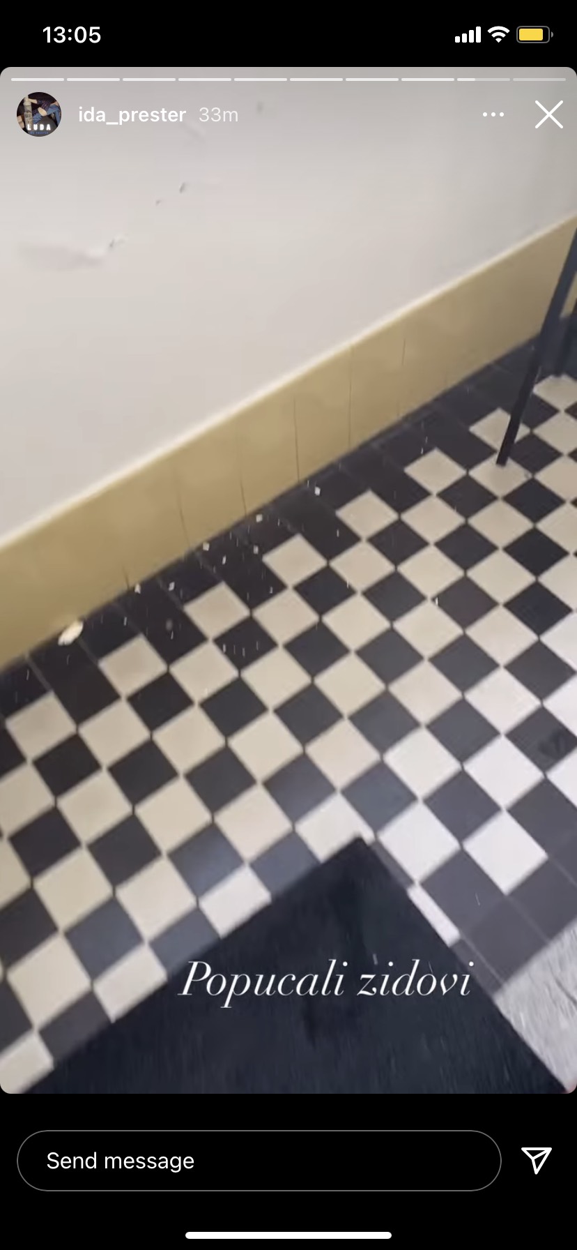 Ida Prester, zemljotres, Hrvatska, Zagreb Foto: Instagram/ida_prester