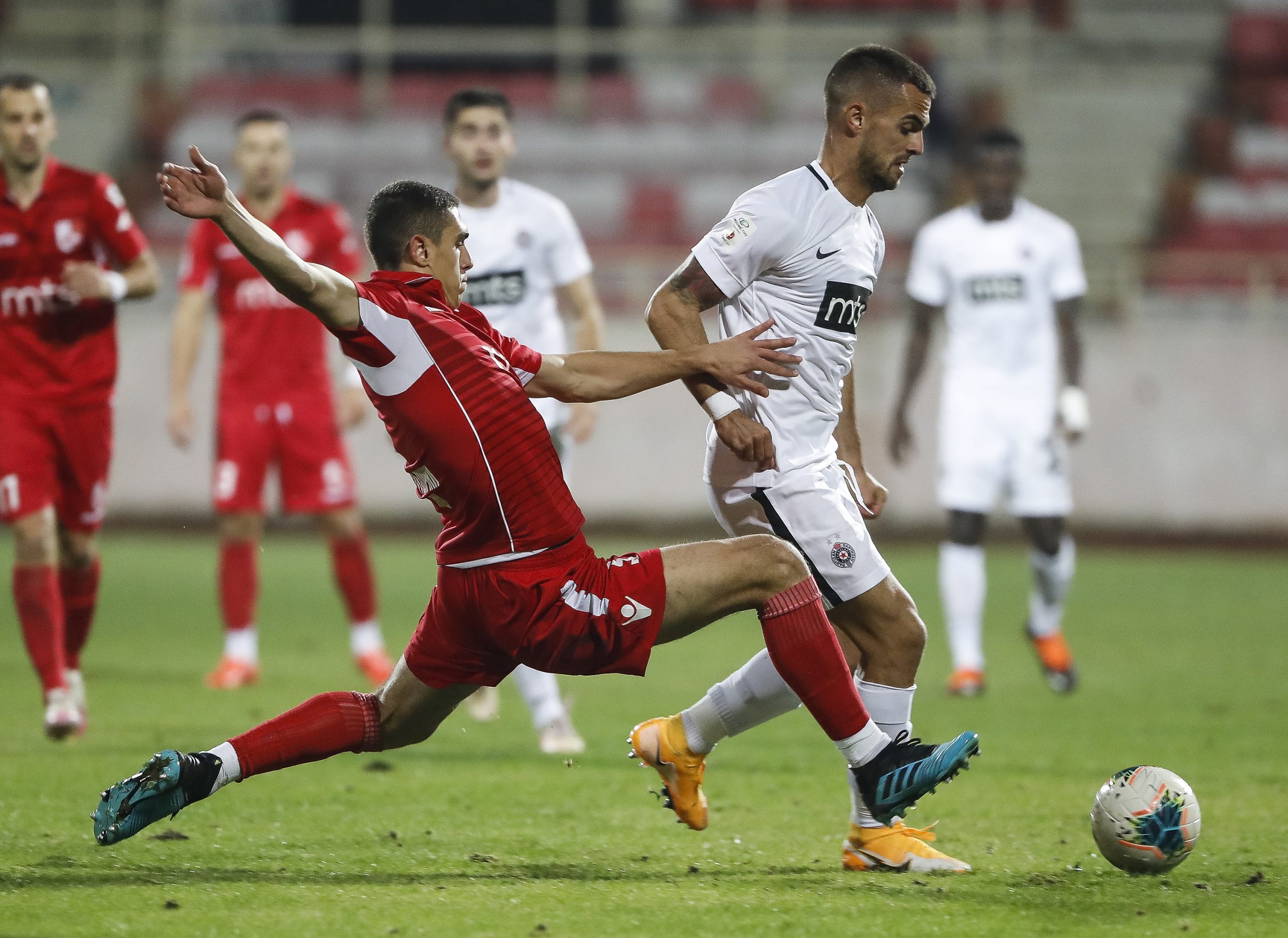 Fudbal Super League Season 2020-2021
Radnicki Nis v Partizan
Nis, 26.10.2020.
foto: Srdjan Stevanovic/Starsportphoto ©