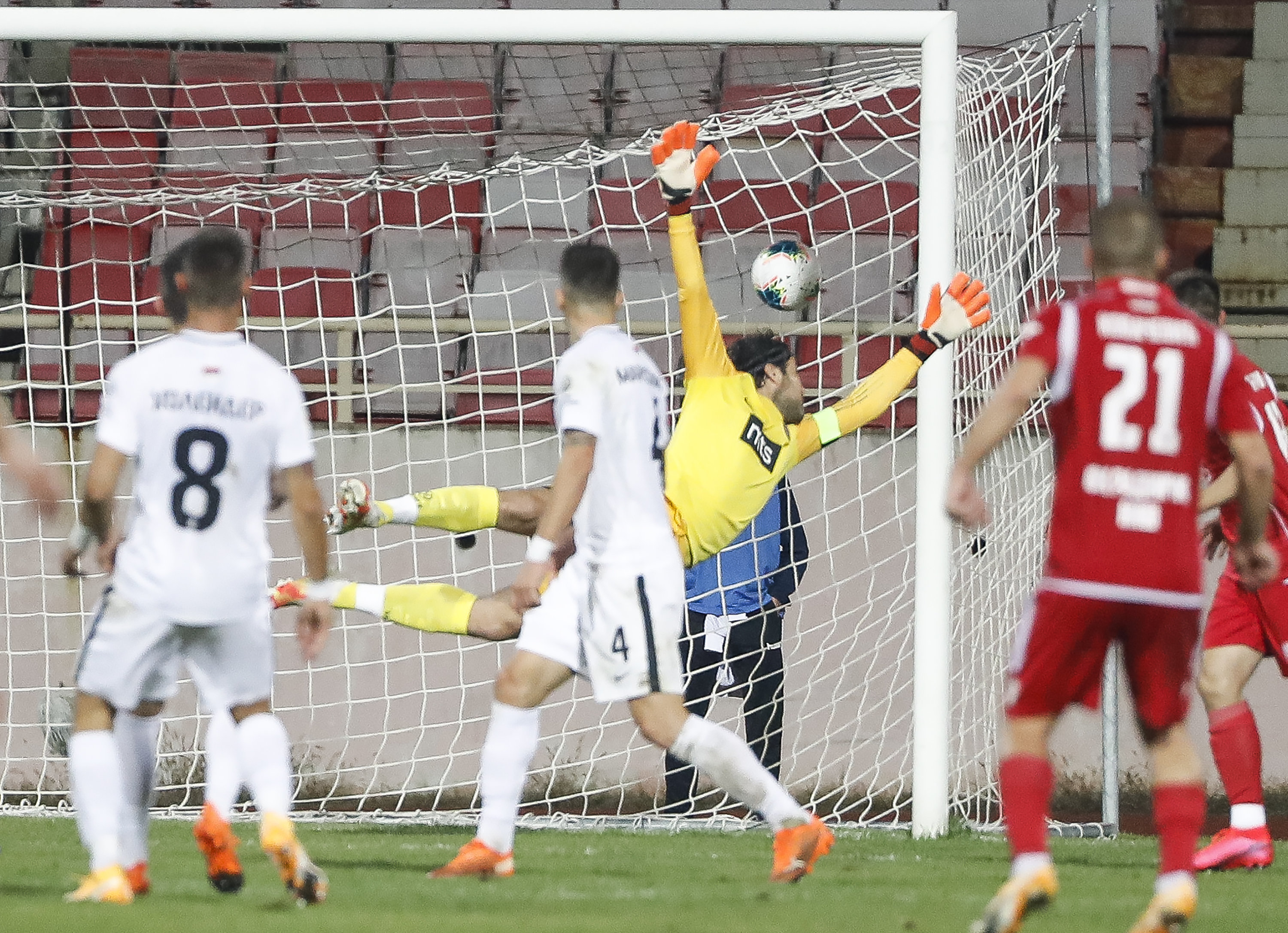 Fudbal Super League Season 2020-2021
Radnicki Nis v Partizan
Nis, 26.10.2020.
foto: Srdjan Stevanovic/Starsportphoto ©