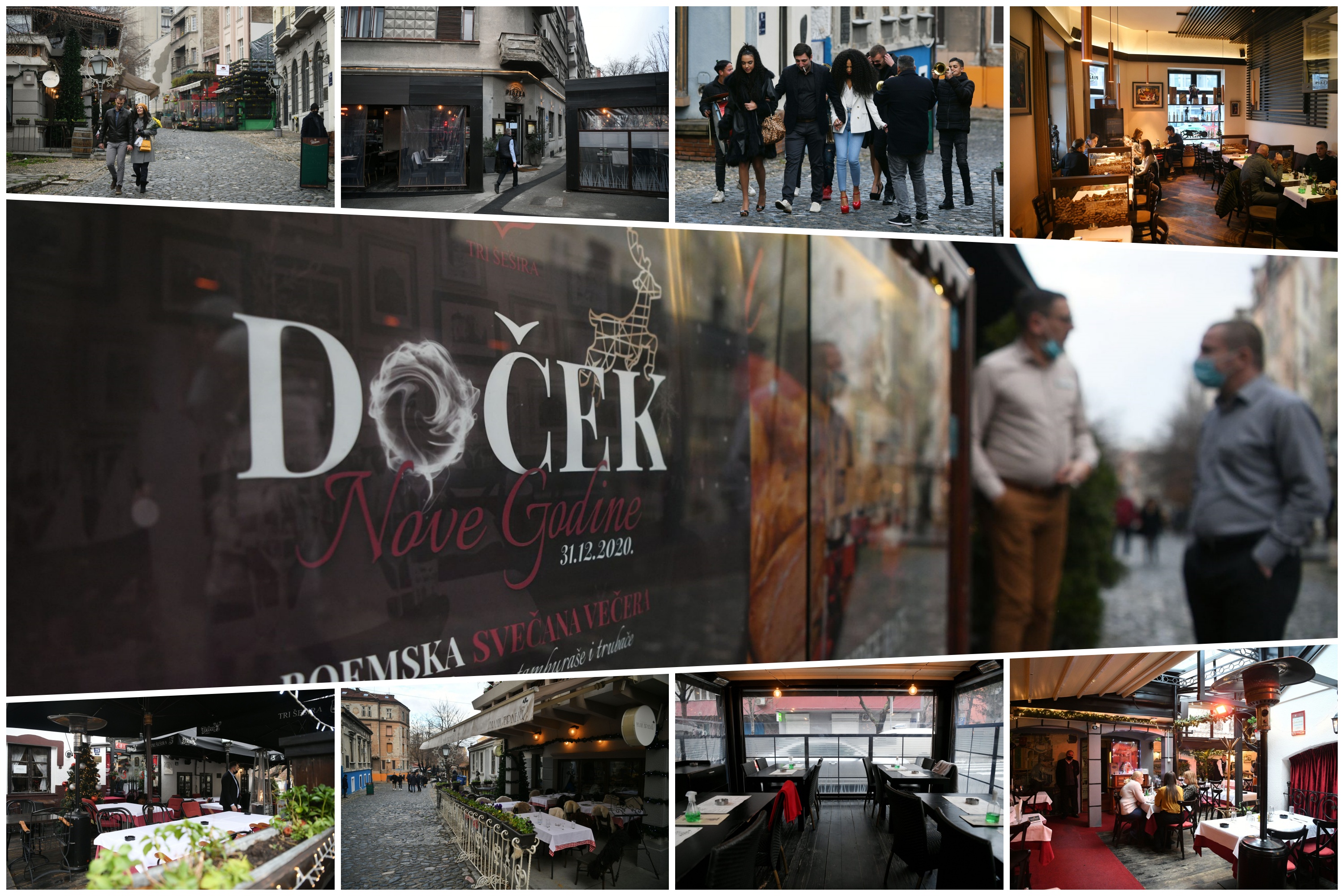 Beograd 31.12.2020. Kafana, restoran, kafić, doček, kombo Foto: Filip Krainčanić/Nova.rs