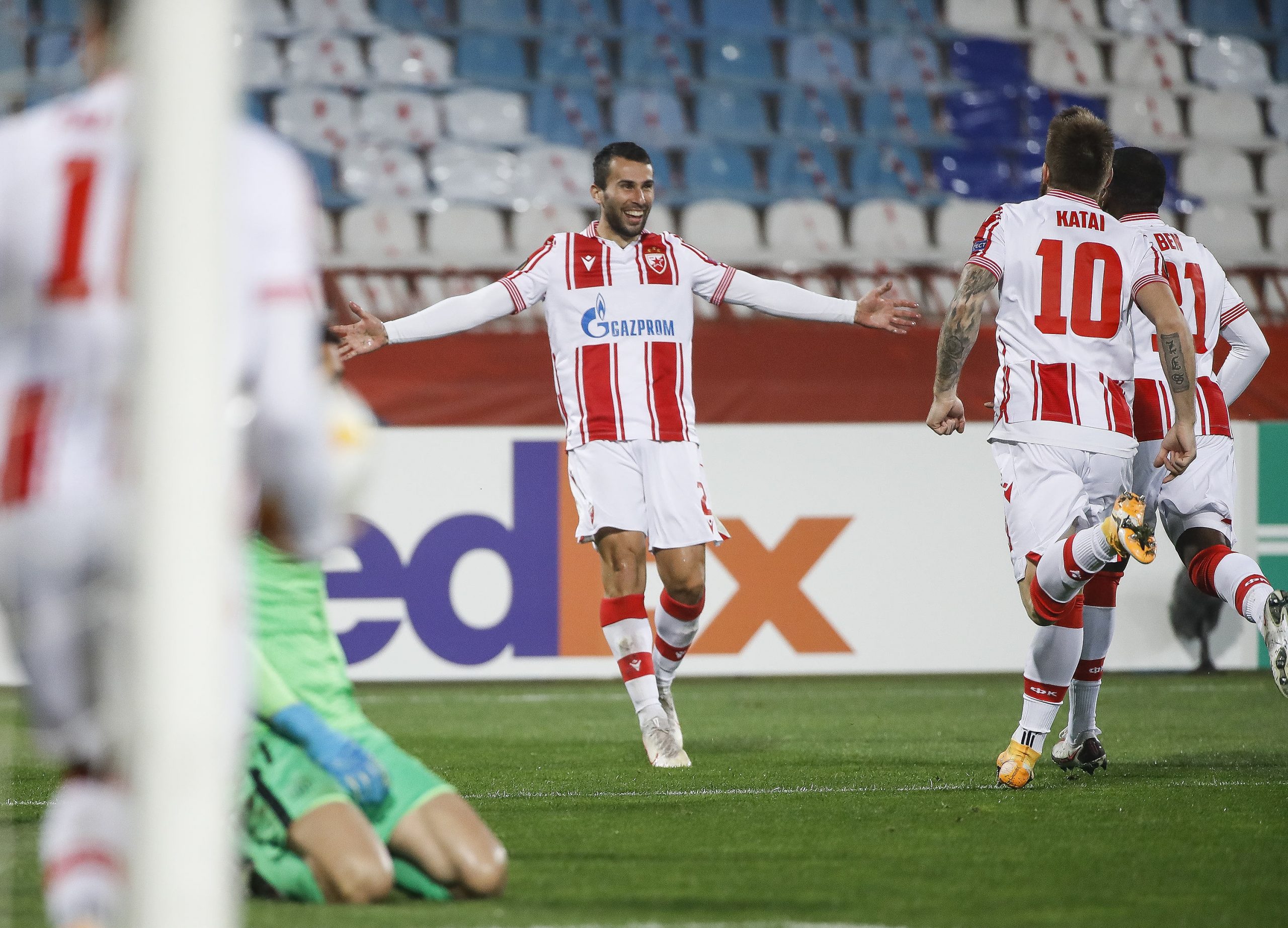 Fudbal-UEFA Europa LeagueGroup L-FK Crvena Zvezda v Slovan Liberec
Beograd, 29.10.2020.
foto: Srdjan Stevanovic/Starsportphoto ©