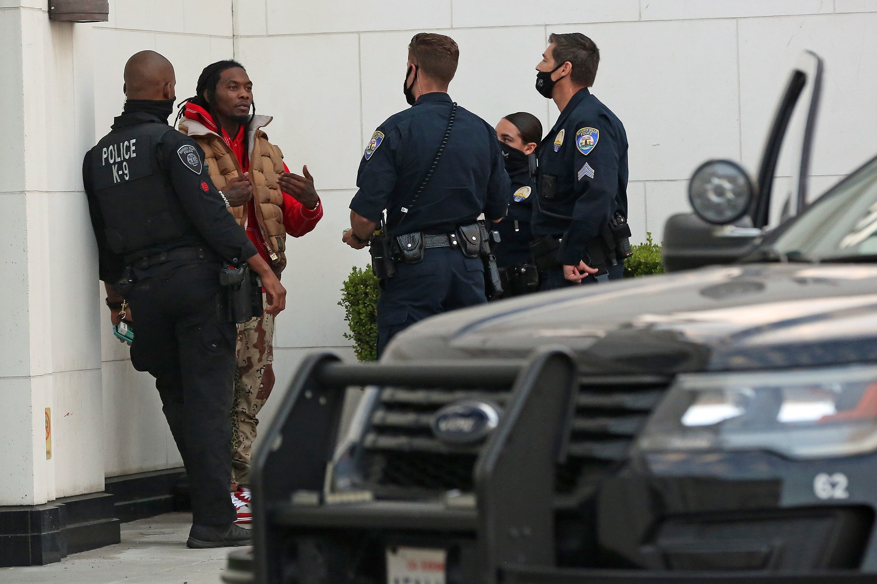 OffSet ' Kiari Kendrell Cephus '  is detained and released by the Beverly hills police department