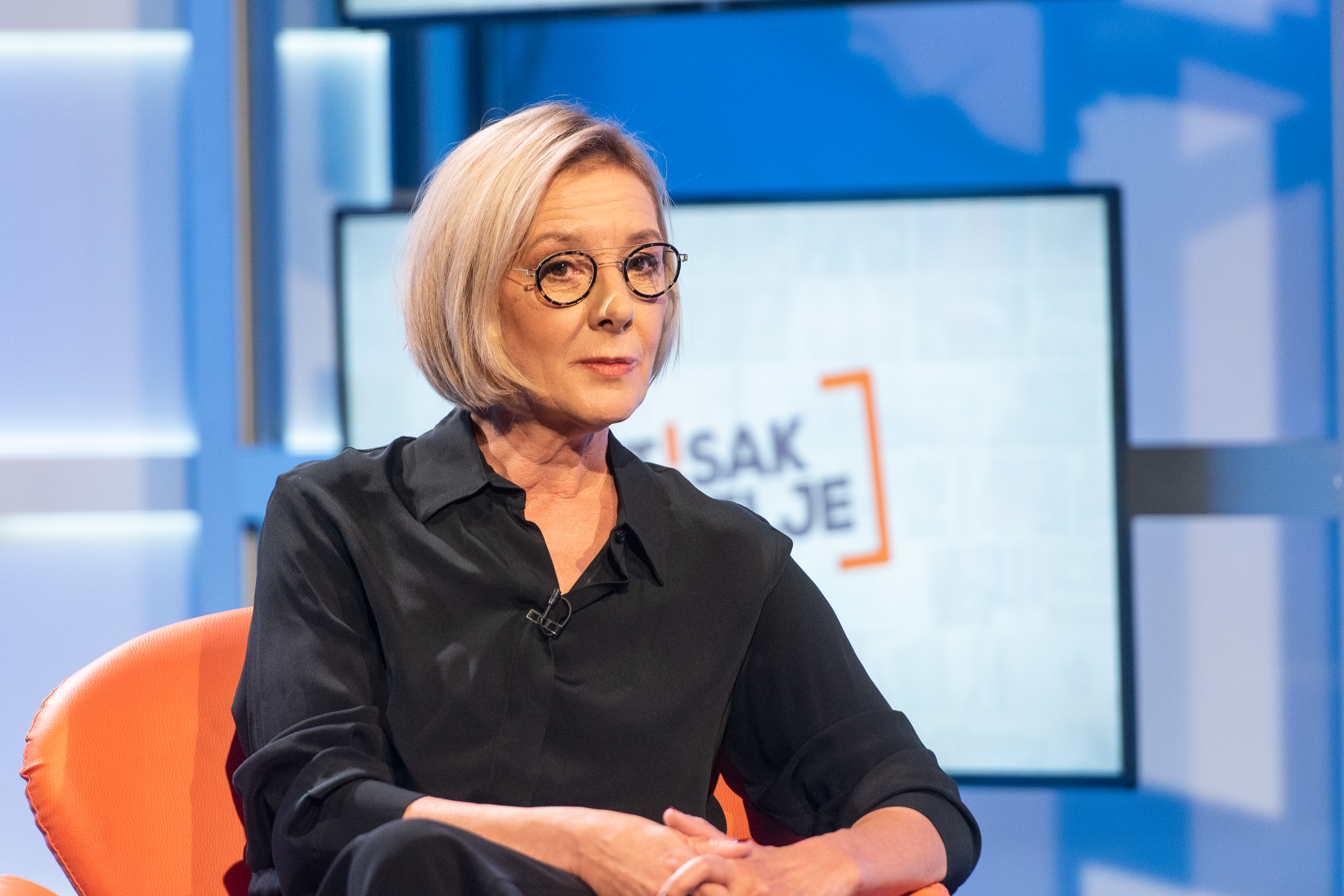 Beograd 18.10.2020. Olja Bećković. Emisija Utisak Nedelje Foto: Ivan Dinić/Nova.rs