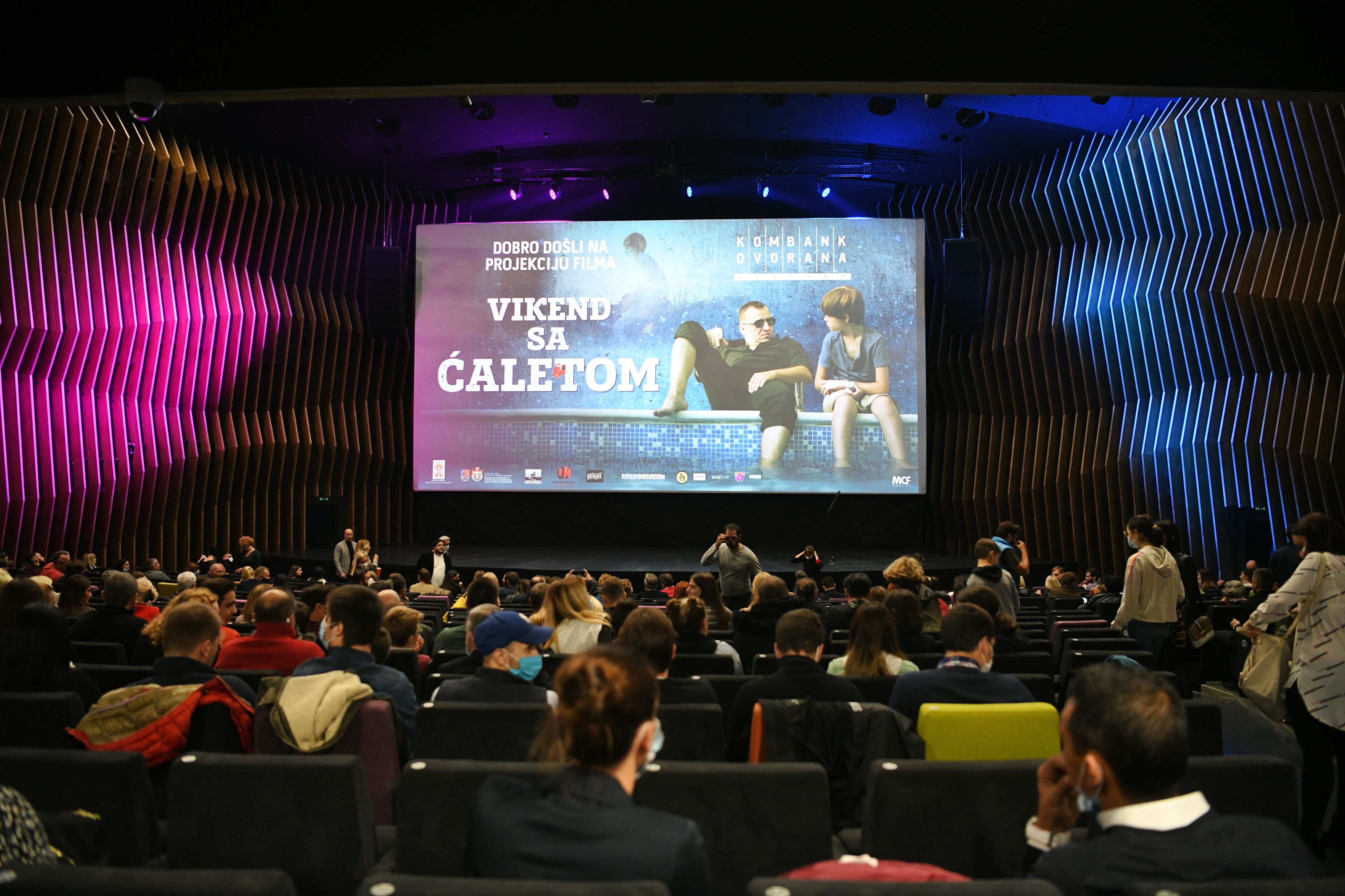 Beograd, 29.10.2020. Kombank Dvorana, Dom Sindikata, Premijera filma Vikend sa ćaletom Foto: Filip Krainčanić/Nova.rs