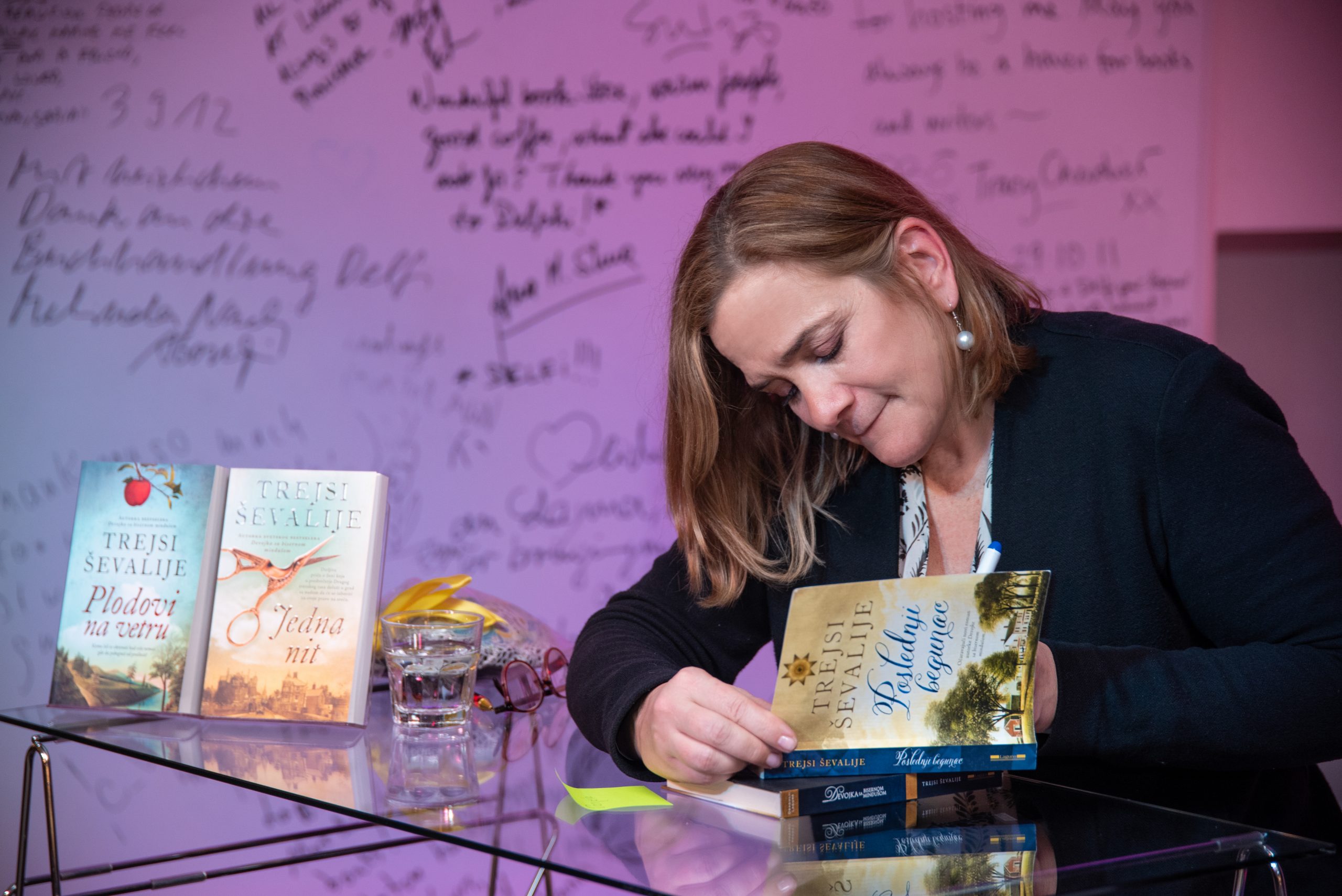 Trejsi Sevalije intervju i promocija knjige , Foto Dragan Mujan/Nova.rs