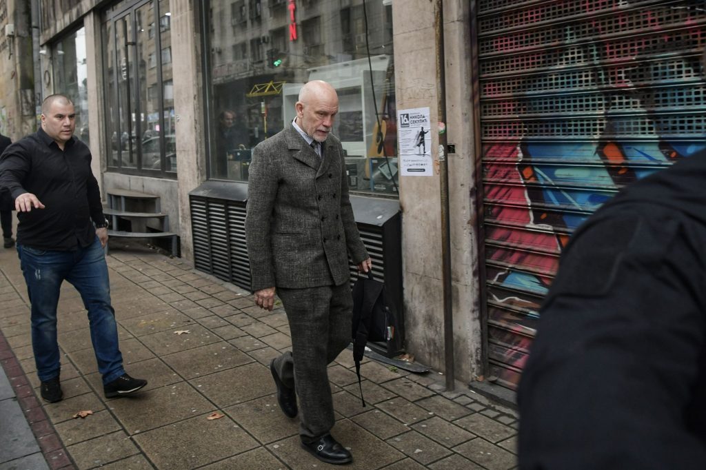 Beograd 08.03.2020. Džon Malkovič, glumac, poseta Beogradu, FEST 2020 Foto: Goran Srdanov/Nova.rs
