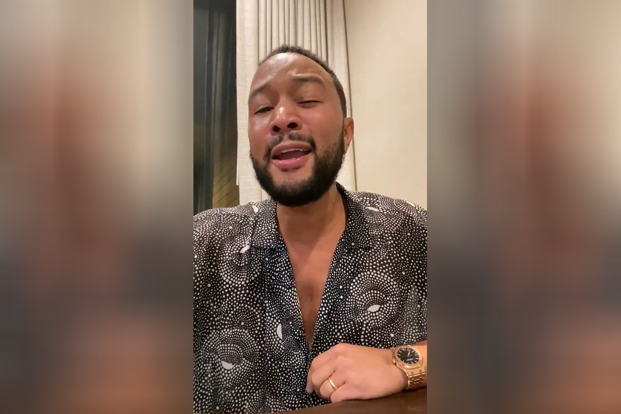 Georgia on my mind, Džon Ledžend, američki zbori