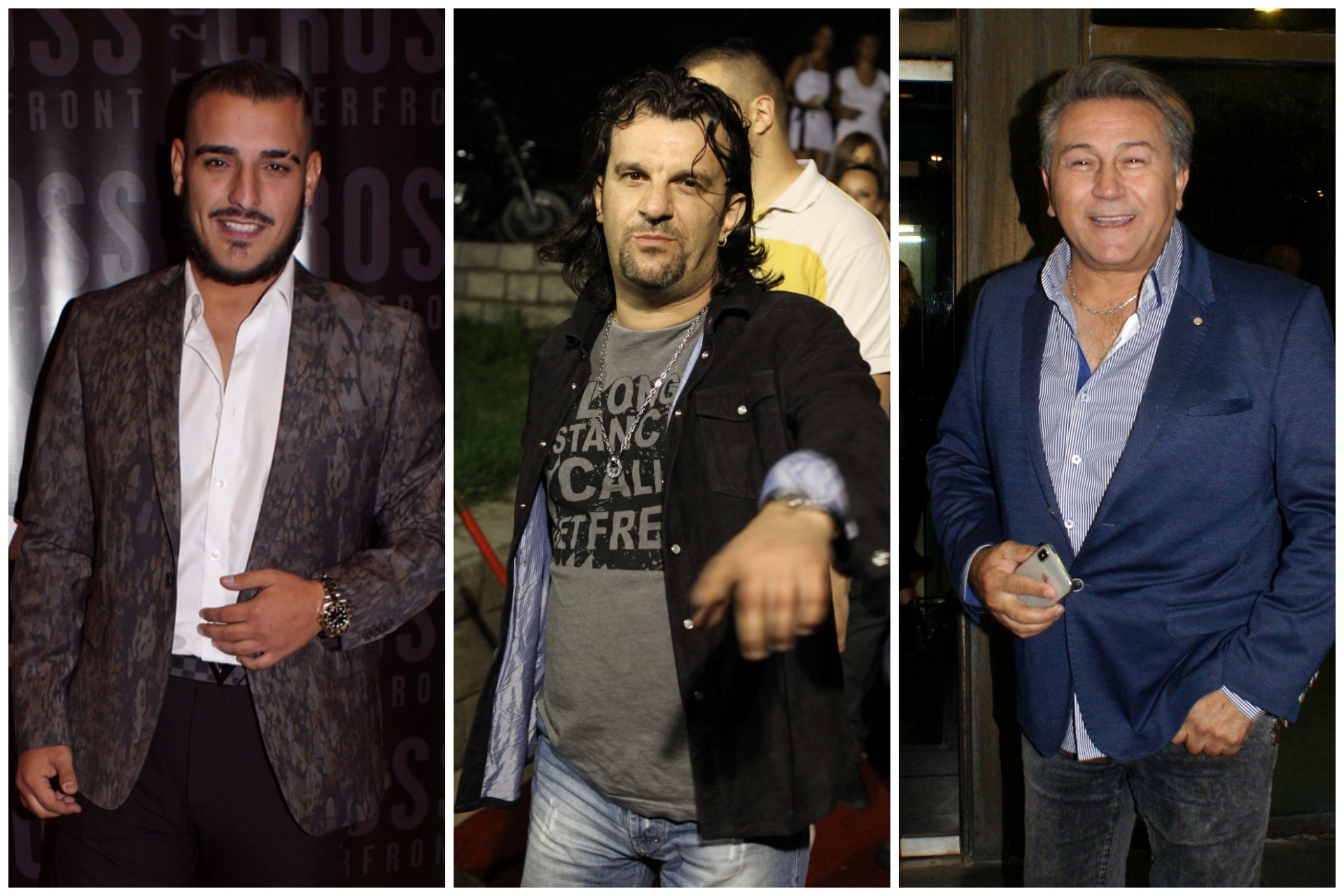 Darko Lazić, Aca Lukas, Halid Muslimović kombo