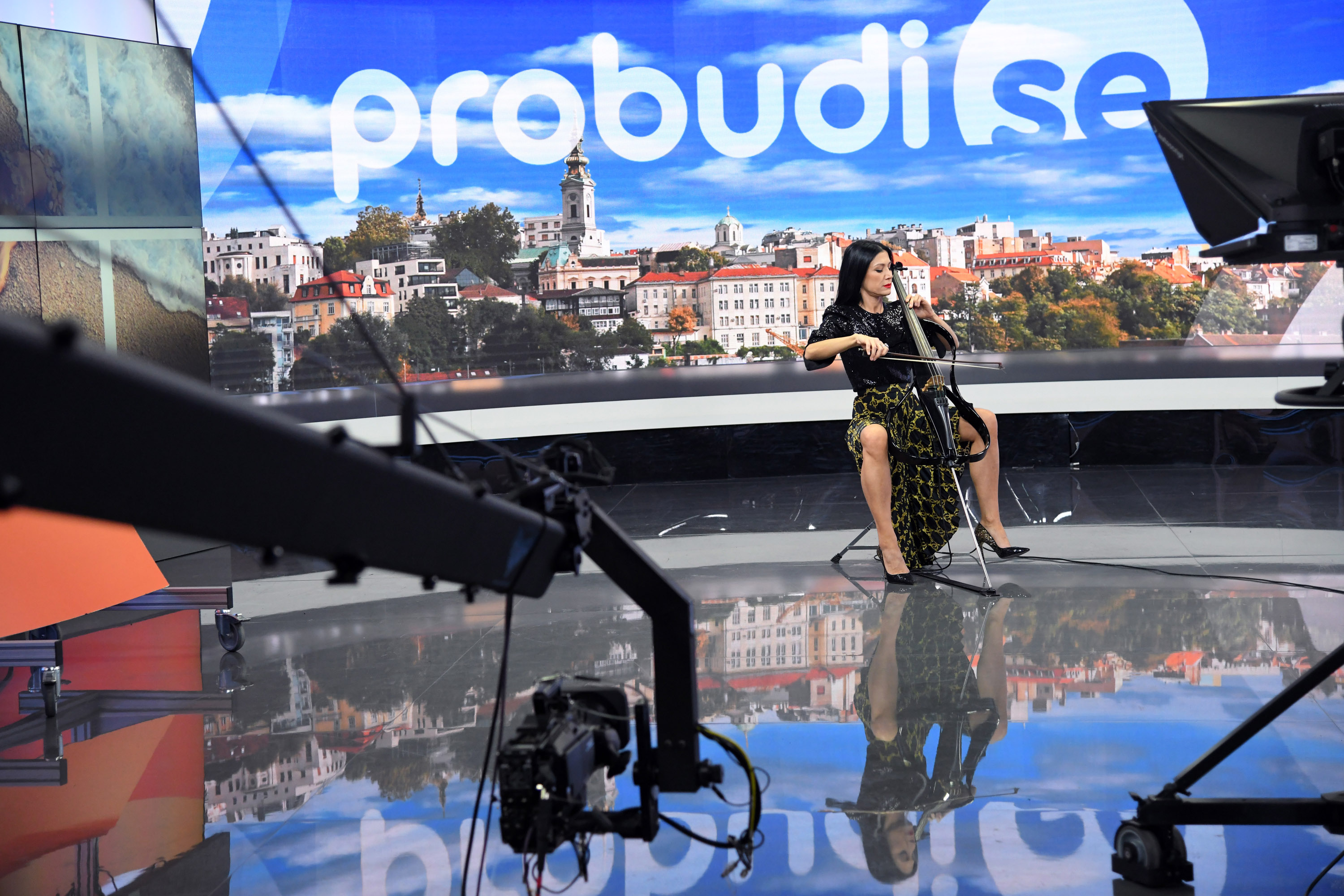 Beograd, 08.11.2020. Iza kulisa, jutarnji program  "Probudi se", snimanje jutarnjeg programa Foto: Nemanja Jovanović/Nova.rs