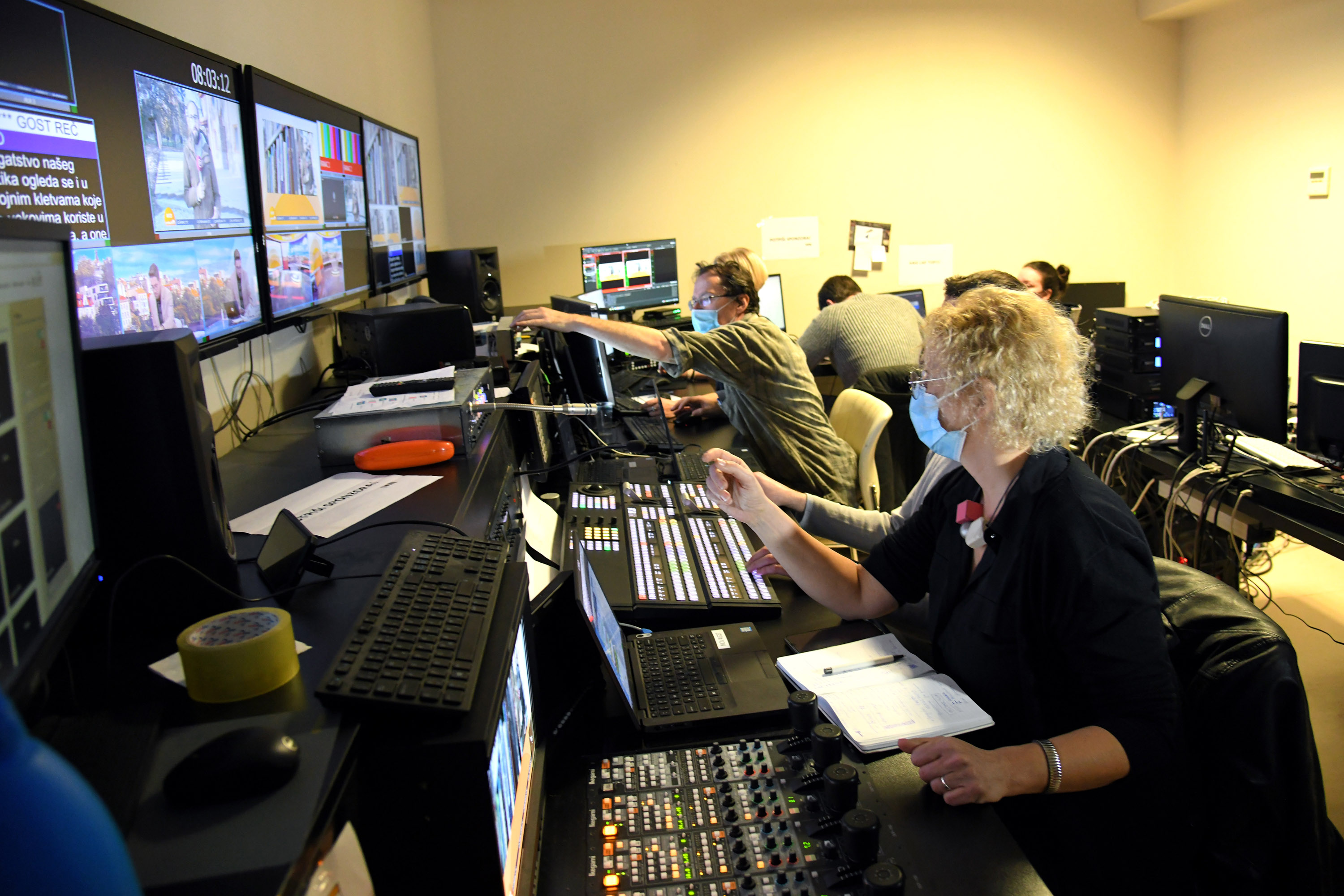 Beograd, 08.11.2020. Iza kulisa, jutarnji program  "Probudi se", snimanje jutarnjeg programa Foto: Nemanja Jovanović/Nova.rs