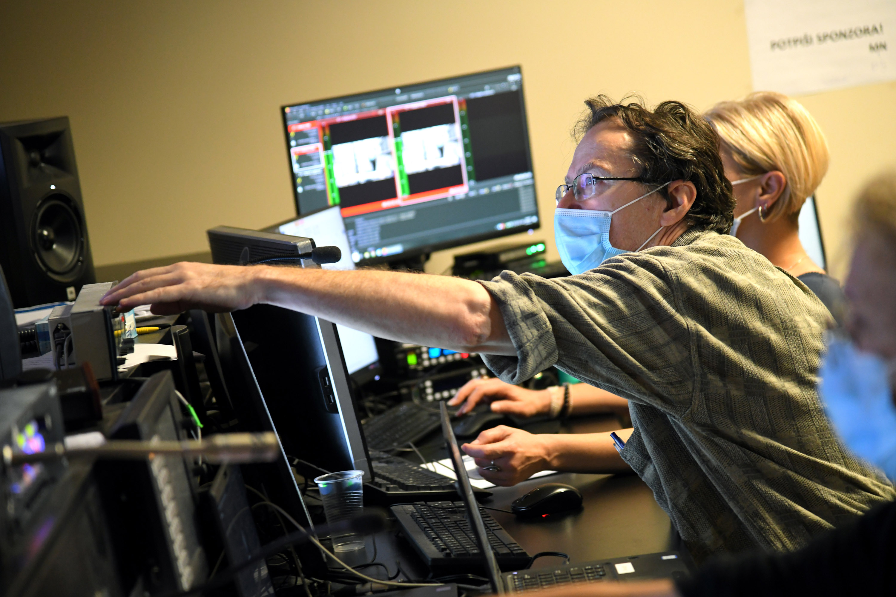 Beograd, 08.11.2020. Iza kulisa, jutarnji program  "Probudi se", snimanje jutarnjeg programa Foto: Nemanja Jovanović/Nova.rs