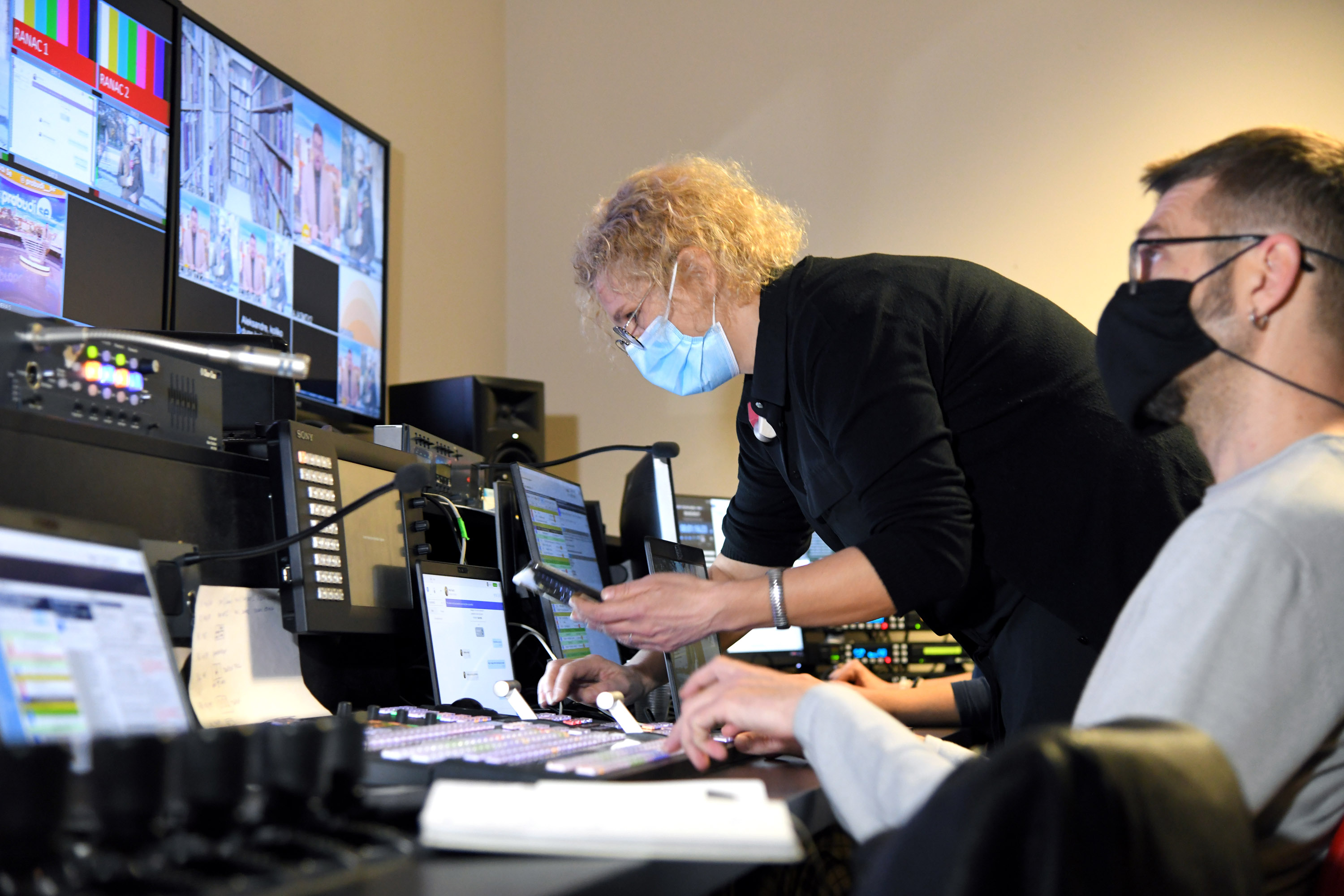 Beograd, 08.11.2020. Iza kulisa, jutarnji program  "Probudi se", snimanje jutarnjeg programa Foto: Nemanja Jovanović/Nova.rs