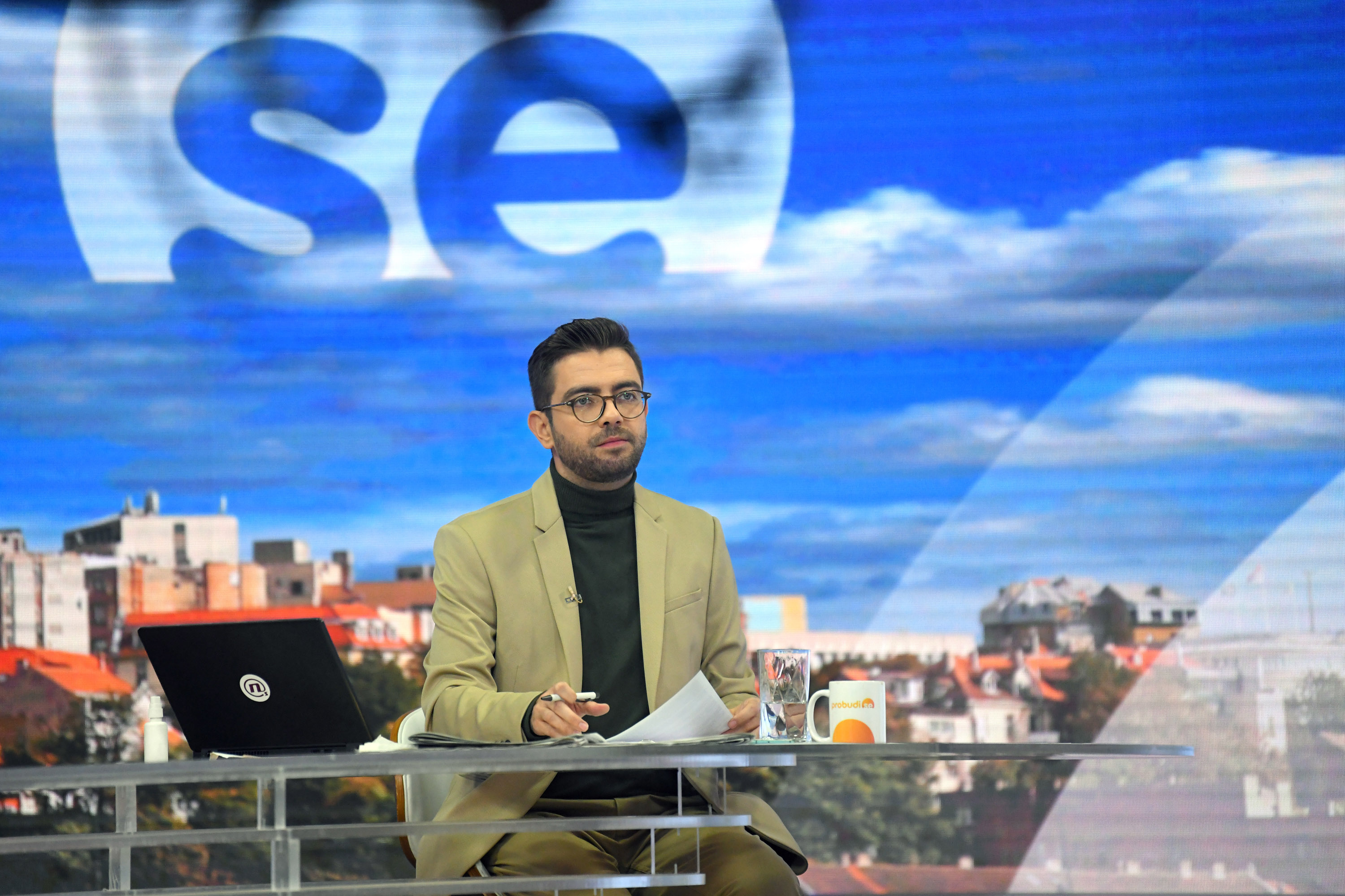 Beograd, 08.11.2020. Iza kulisa, jutarnji program  "Probudi se", snimanje jutarnjeg programa Foto: Nemanja Jovanović/Nova.rs