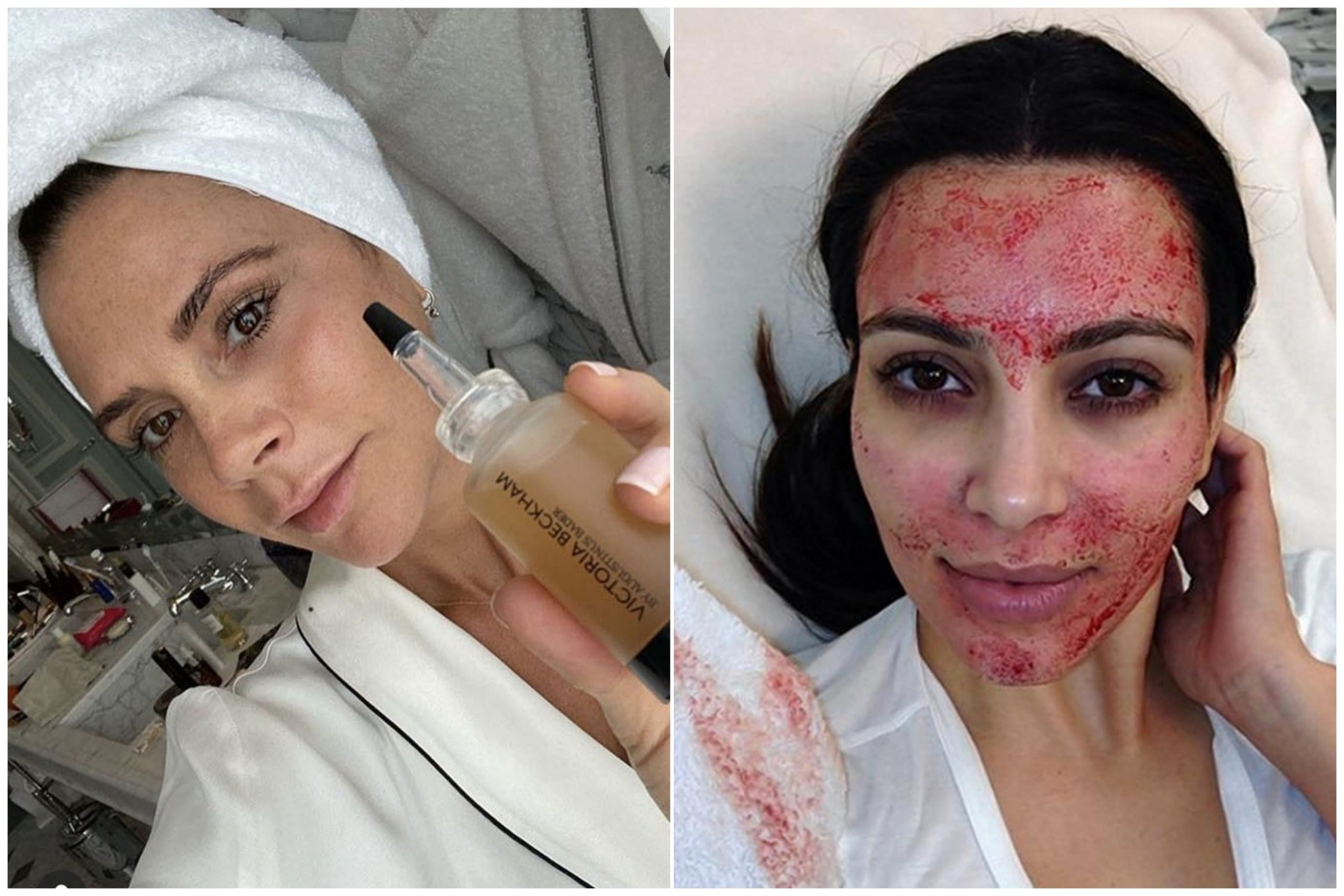 Viktorija Bekam i Kim Kardasijan