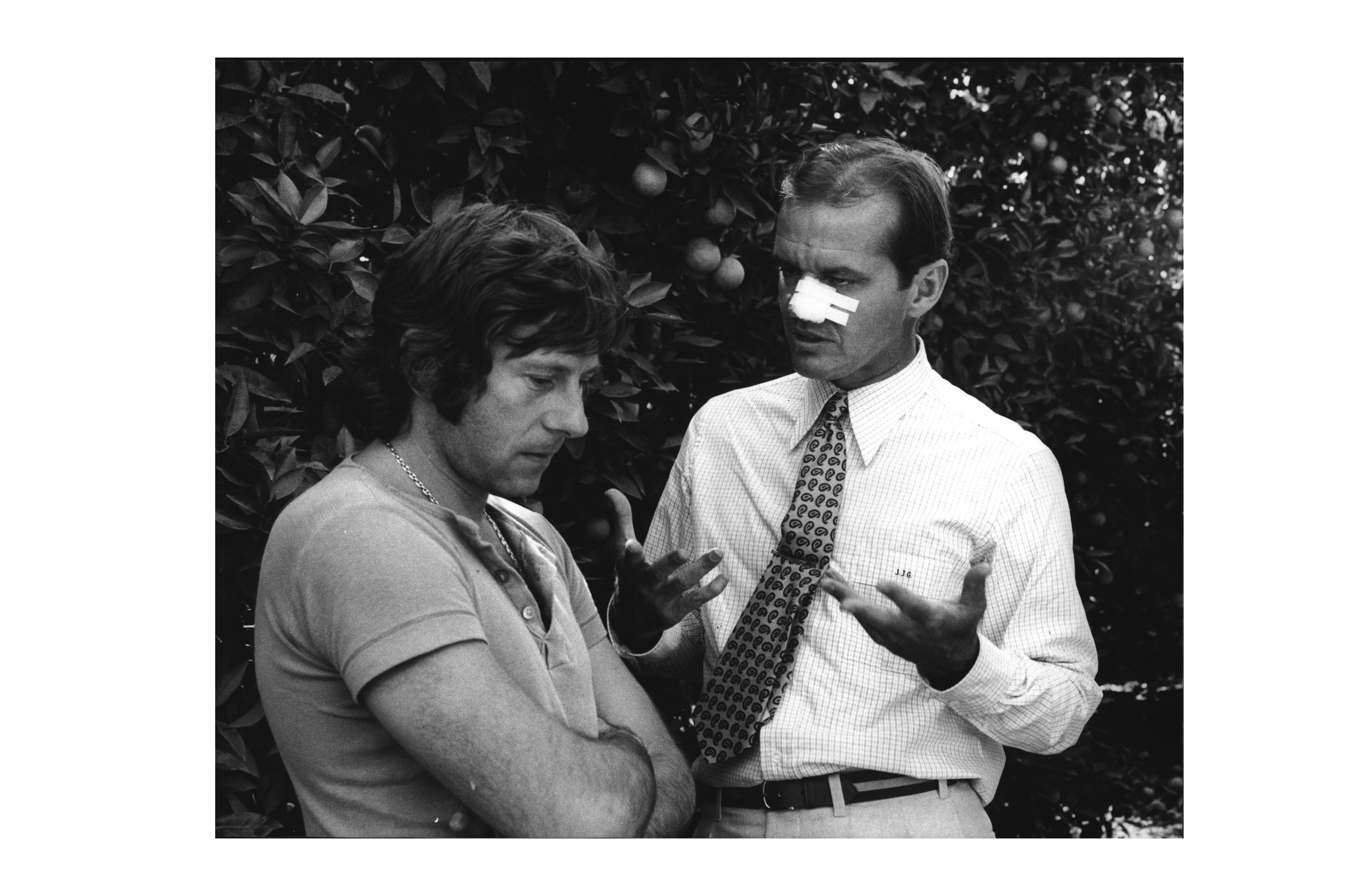 Roman Polanski mit Jack Nickolson