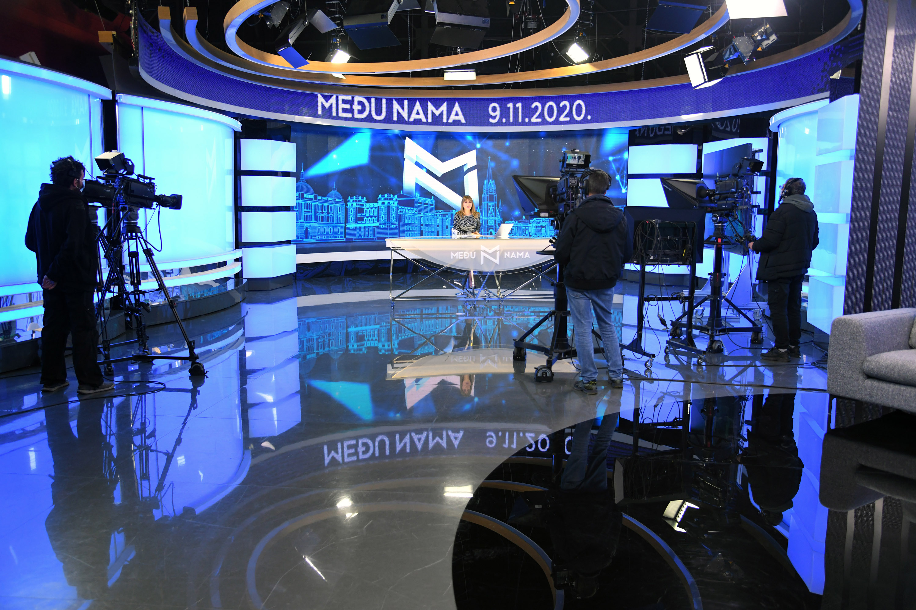 Beograd 09. novembar 2020. Maja Nikolic Snimanje emisije Medju nama na televiziji Nova S Foto:Nemanja Jovanović/Nova.rs