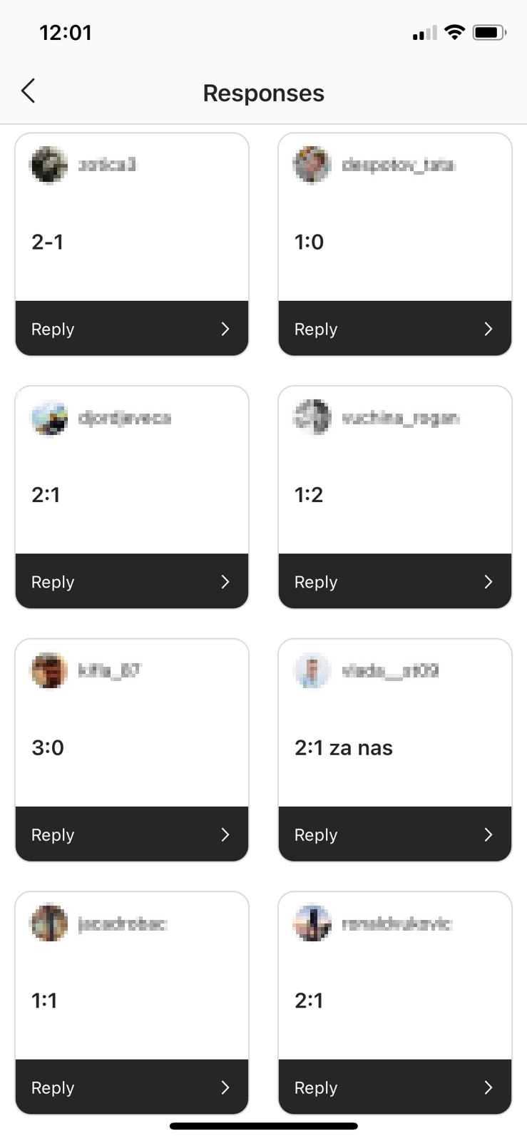 Srbija Skotska instagram anketa