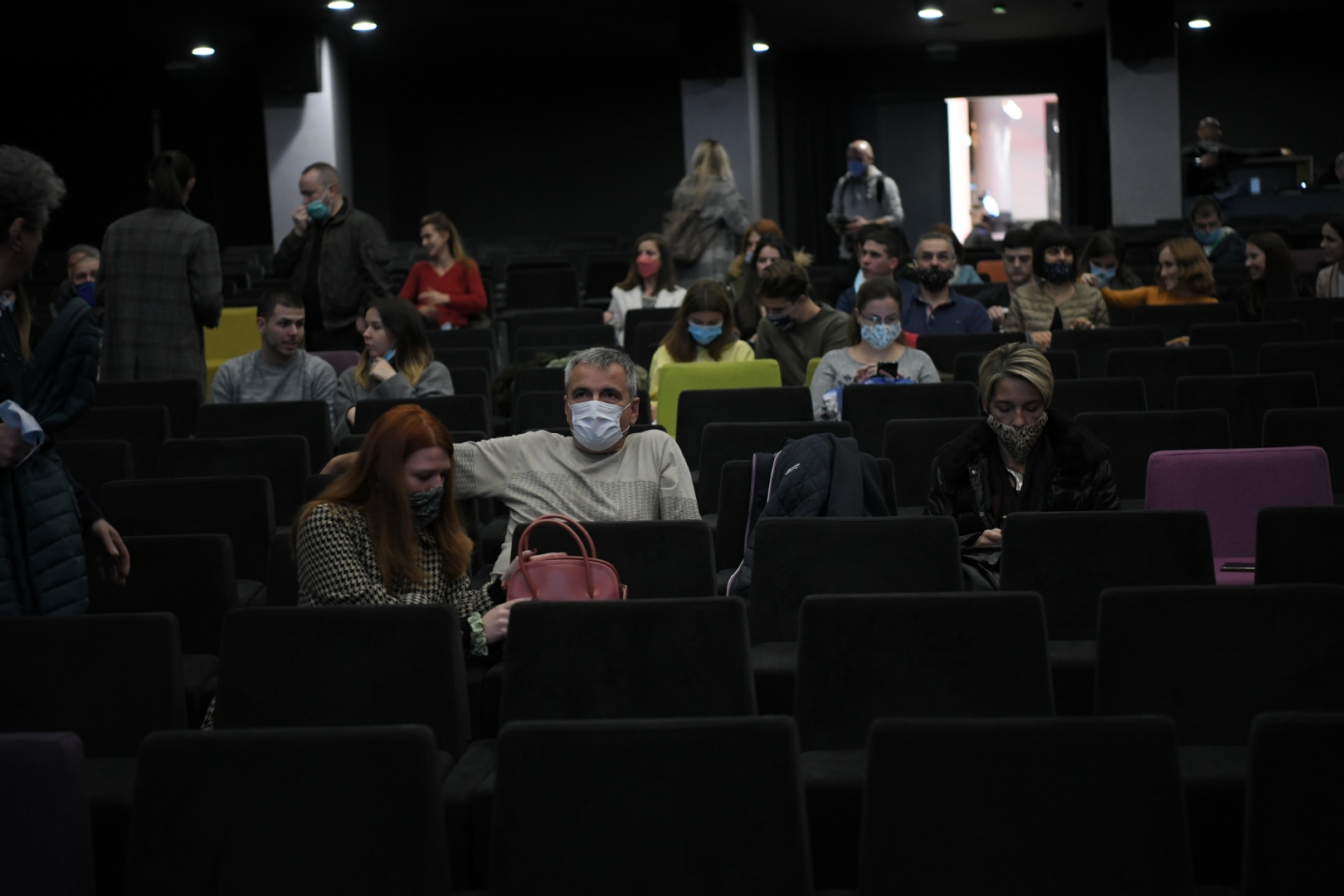 Beograd 12.11.2020. Premijera, film Ime naroda Foto: Dragan Mujan/Nova.rs