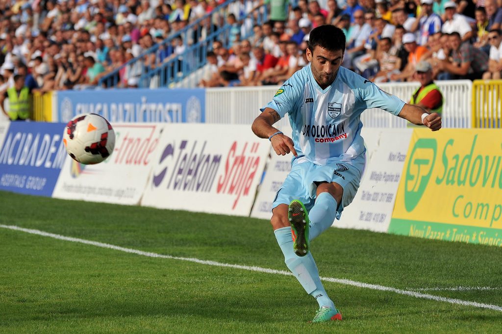 Fudbal Super liga season 2014-2015
Novi Pazar v Rad
Zarko Udovicic (#31) FK Novi Pazar
Novi Pazar, 9. 8. 2014
foto: Emir Sadovic/Starsportphoto ©