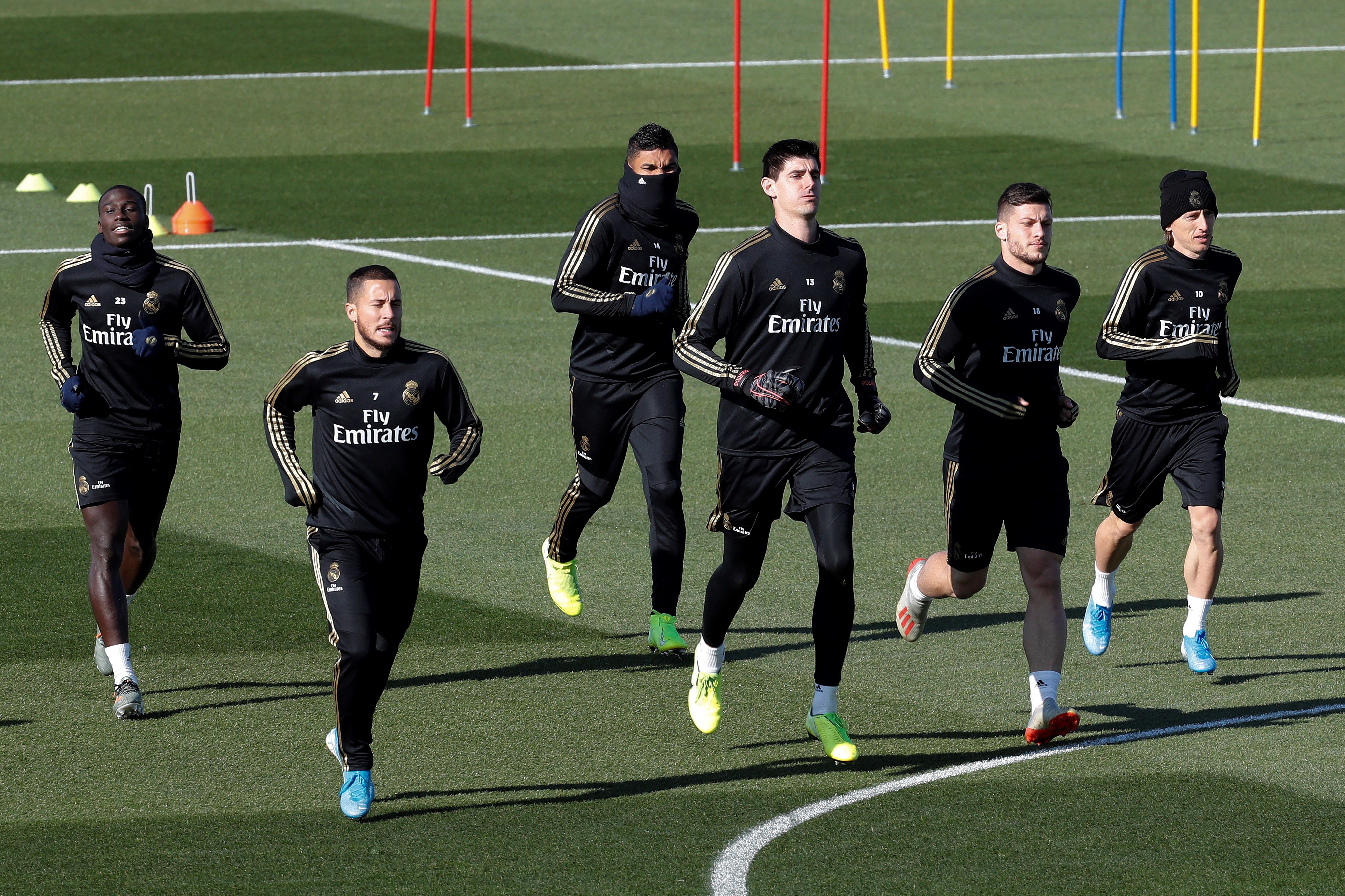 Real Madrid training session