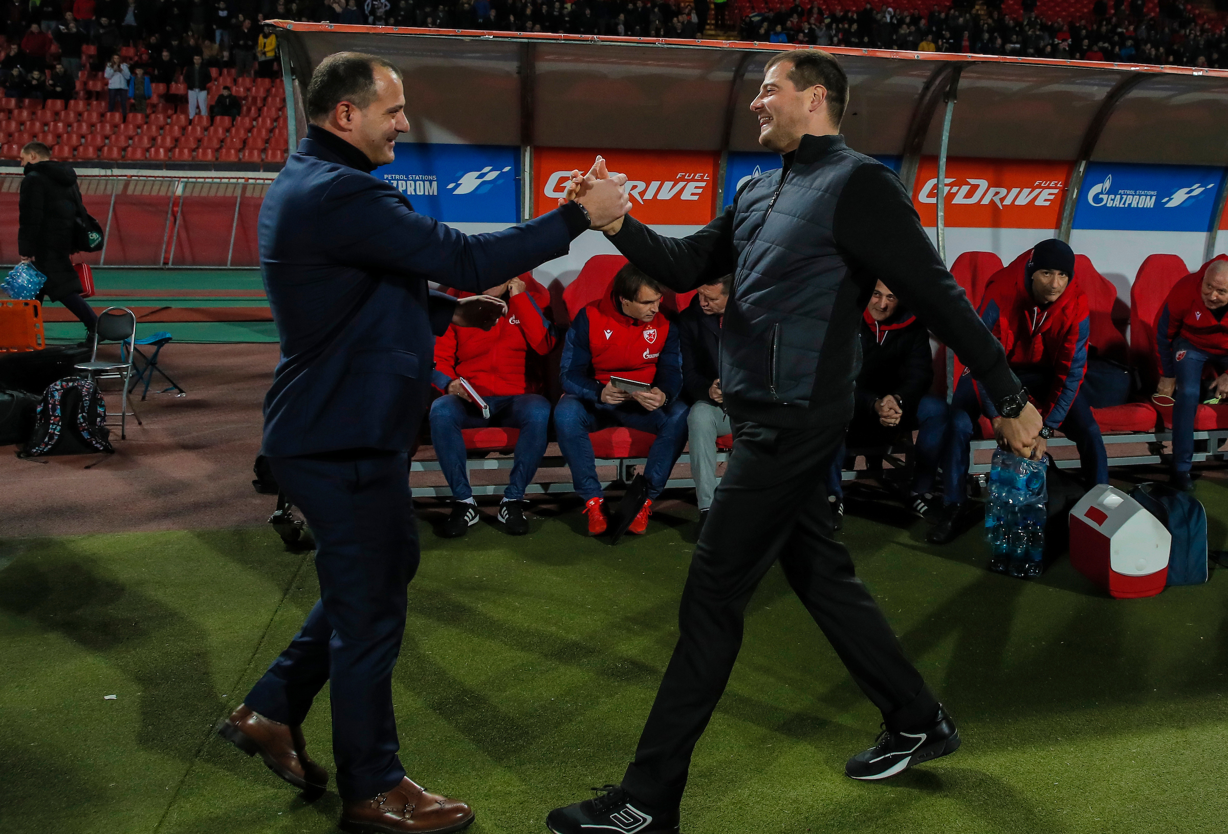 Dejan Stankovic i Nenad Lalatovic Crvena Zvezda - Vojvodina Superliga Super liga Srbije Februar 22. 2020.  22.2.2020(credit image &amp; photo: Pedja Milosavljevic / STARSPORT)