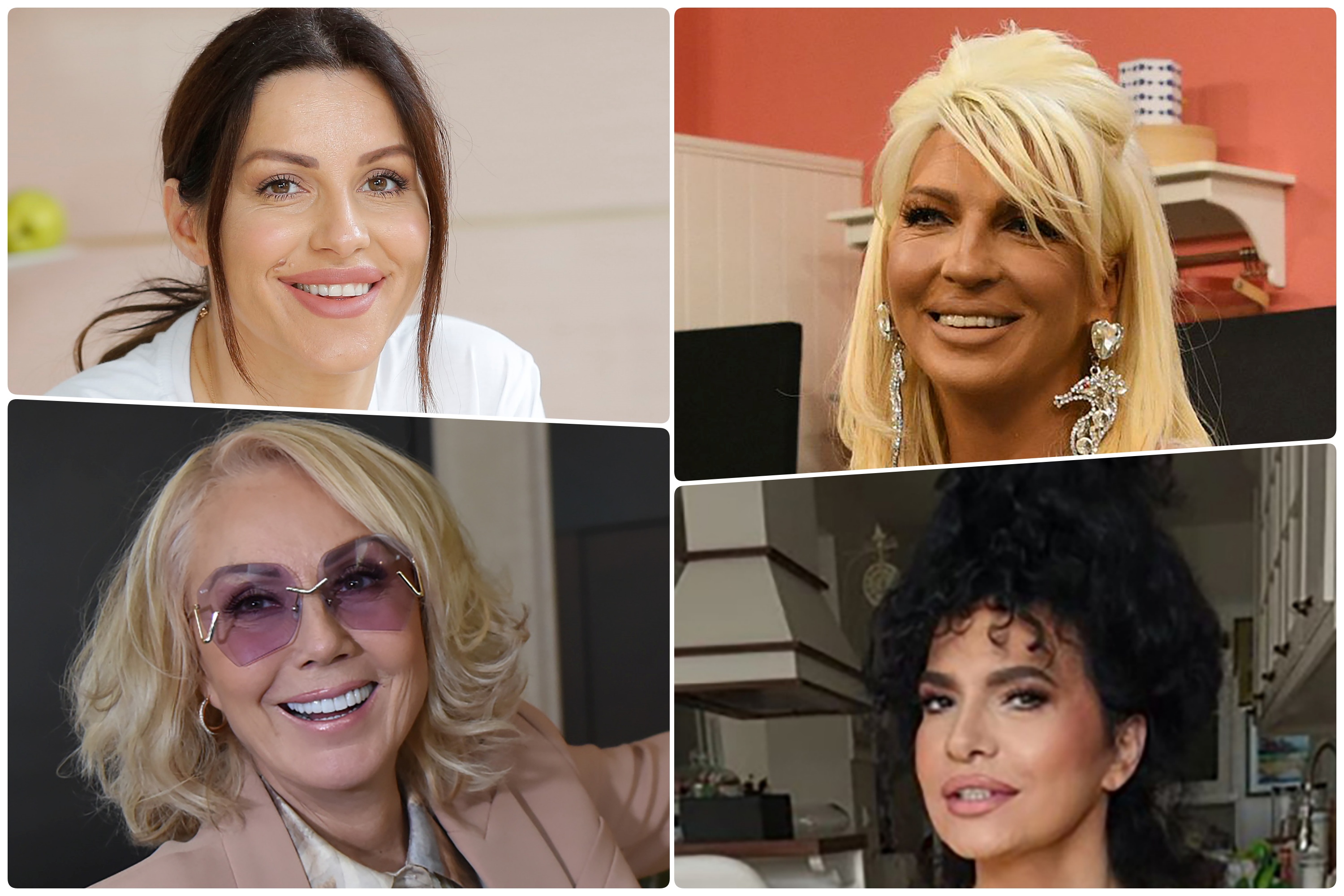 Seka Aleksic Jelena Karleusa Lepa Brena i Lidija Vukicevic