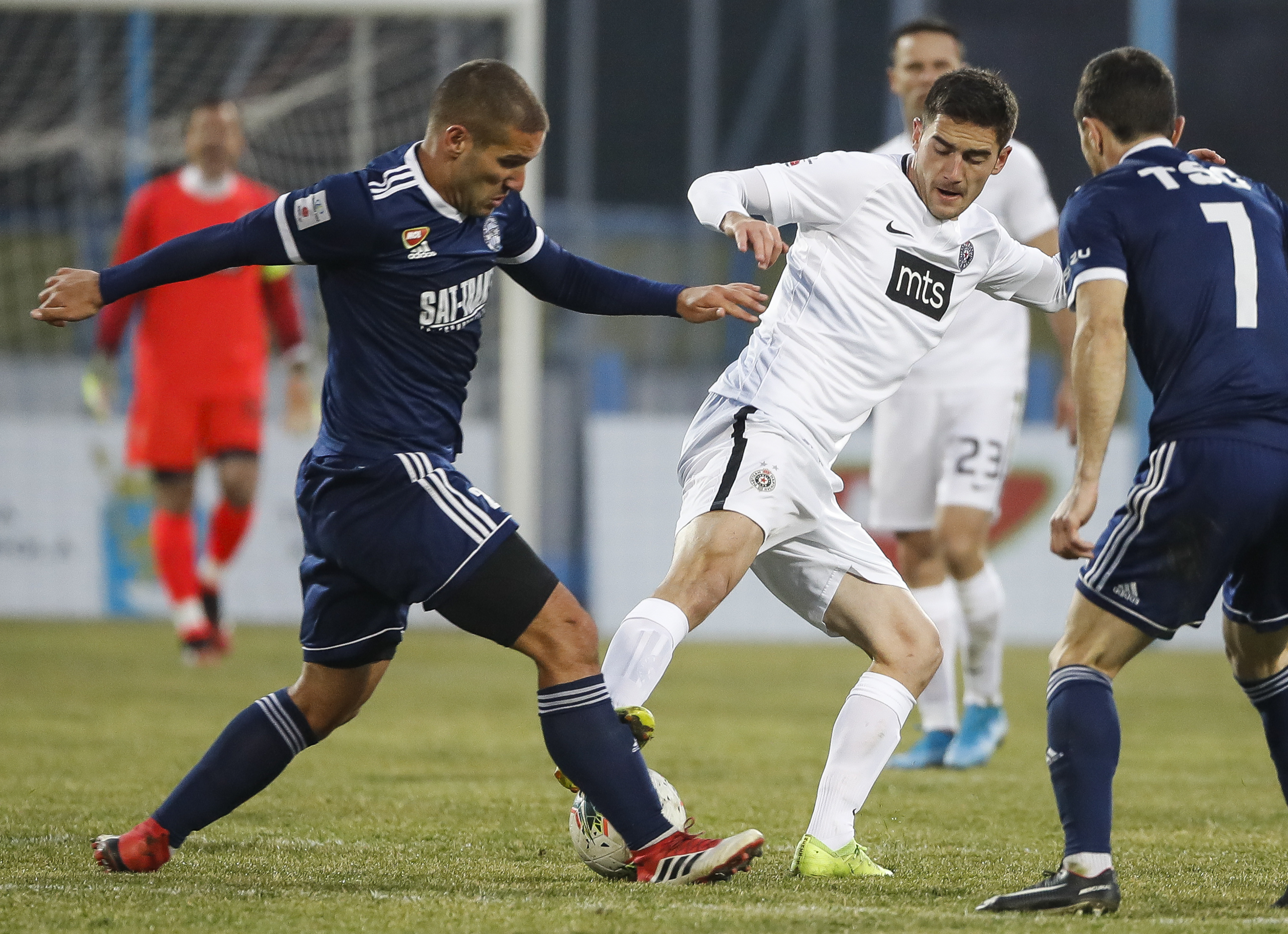 Fudbal Super League Season 2019-2020
TSC Backa Topola v Partizan
Nenad Lukic (L) and Sasa Zdjelar
Senta, 22.02.2020.
foto: Srdjan Stevanovic/Starsportphoto ©