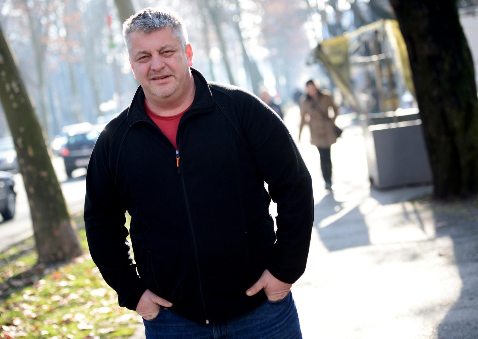 13.01.2016.,Zagreb -  Poznati hrvatski glumac, komicar i tv voditelj Zlatan Zuhric-Zuhra. 
Photo: Marko Prpic/PIXSELL