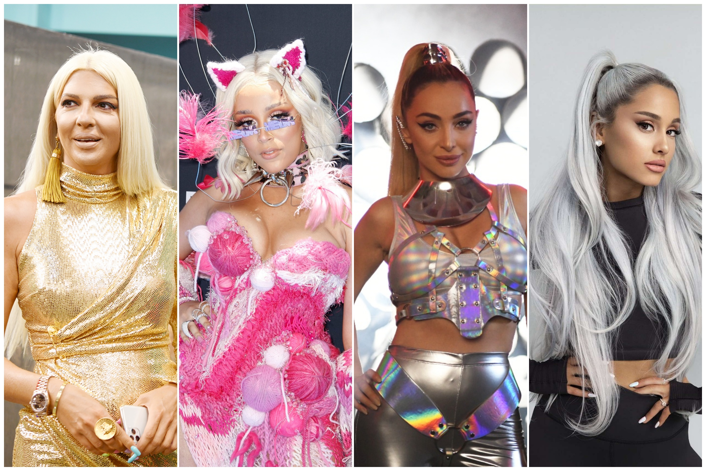 Jelena Karleusa, Doja Cat, Maya Berovic i Ariana Grande