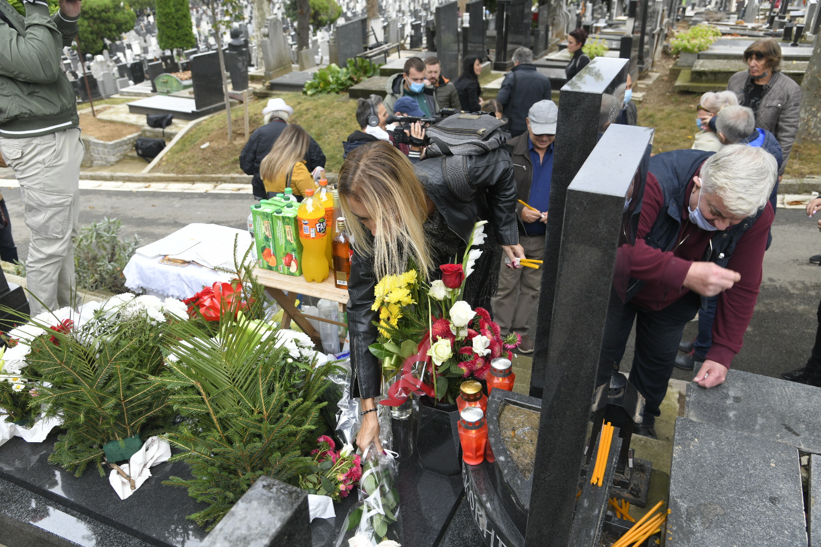 Beograd, 30.09.2020. Centralno groblje, Pomen, Toma Zdravković Foto: Nemanja Jovanović/Nova.rs