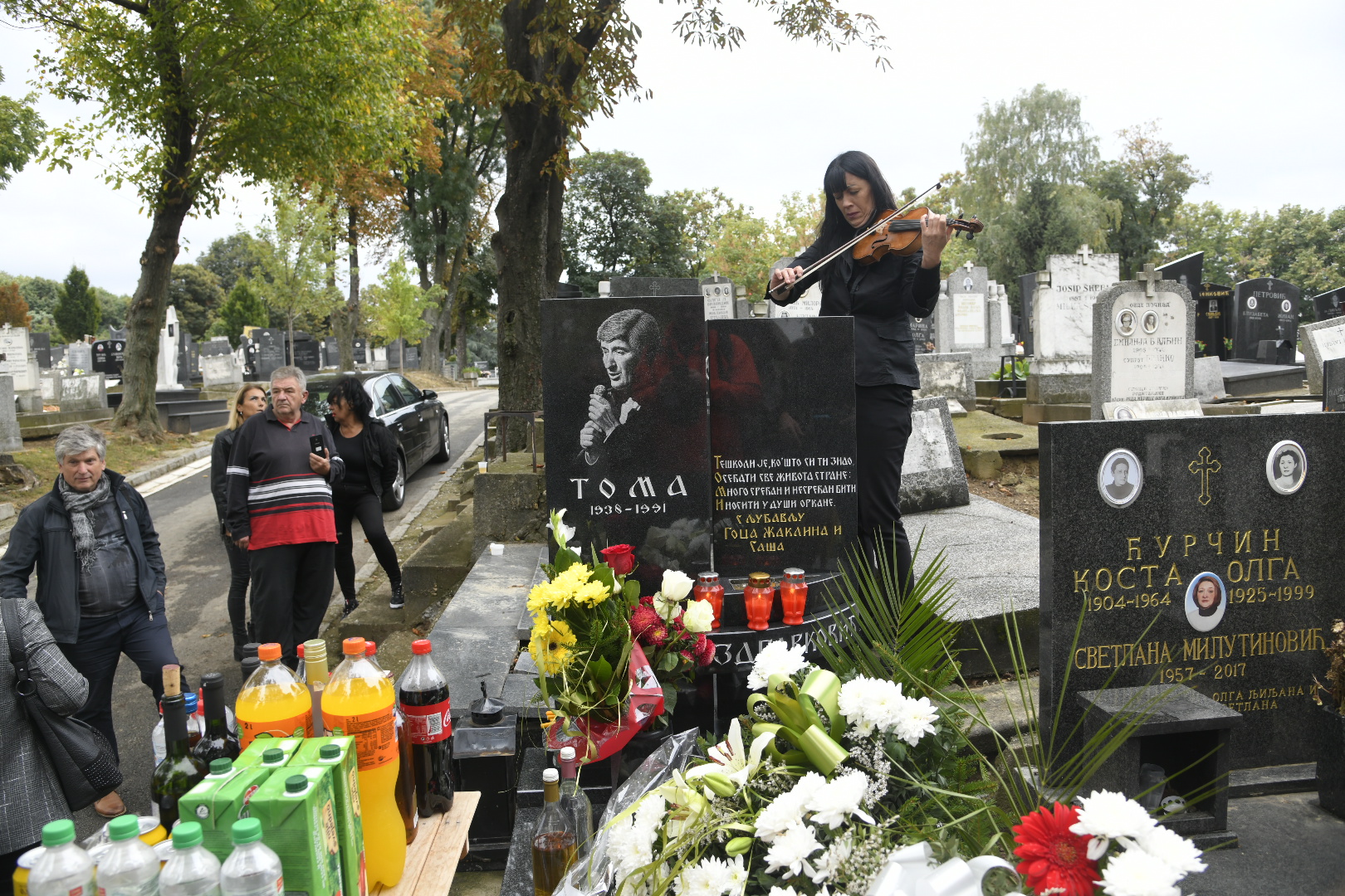 Beograd, 30.09.2020. Centralno groblje, Pomen, Toma Zdravković Foto: Nemanja Jovanović/Nova.rs