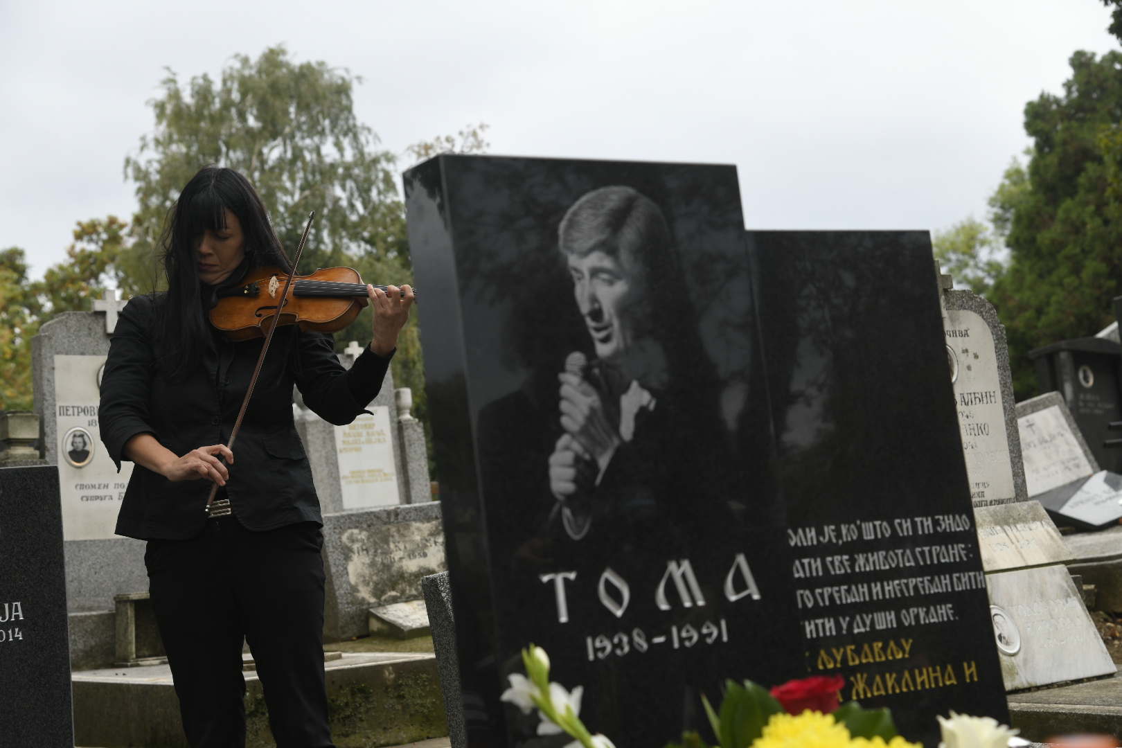 Beograd, 30.09.2020. Centralno groblje, Pomen, Toma Zdravković Foto: Nemanja Jovanović/Nova.rs