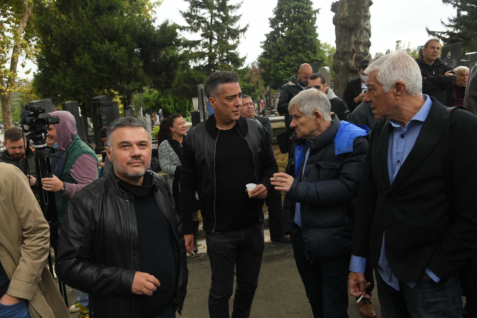 Beograd, 30.09.2020. Centralno groblje, Pomen, Toma Zdravković, Novica Zdravković, Željko Joksimović, Bane Obradović Foto: Nemanja Jovanović/Nova.rs