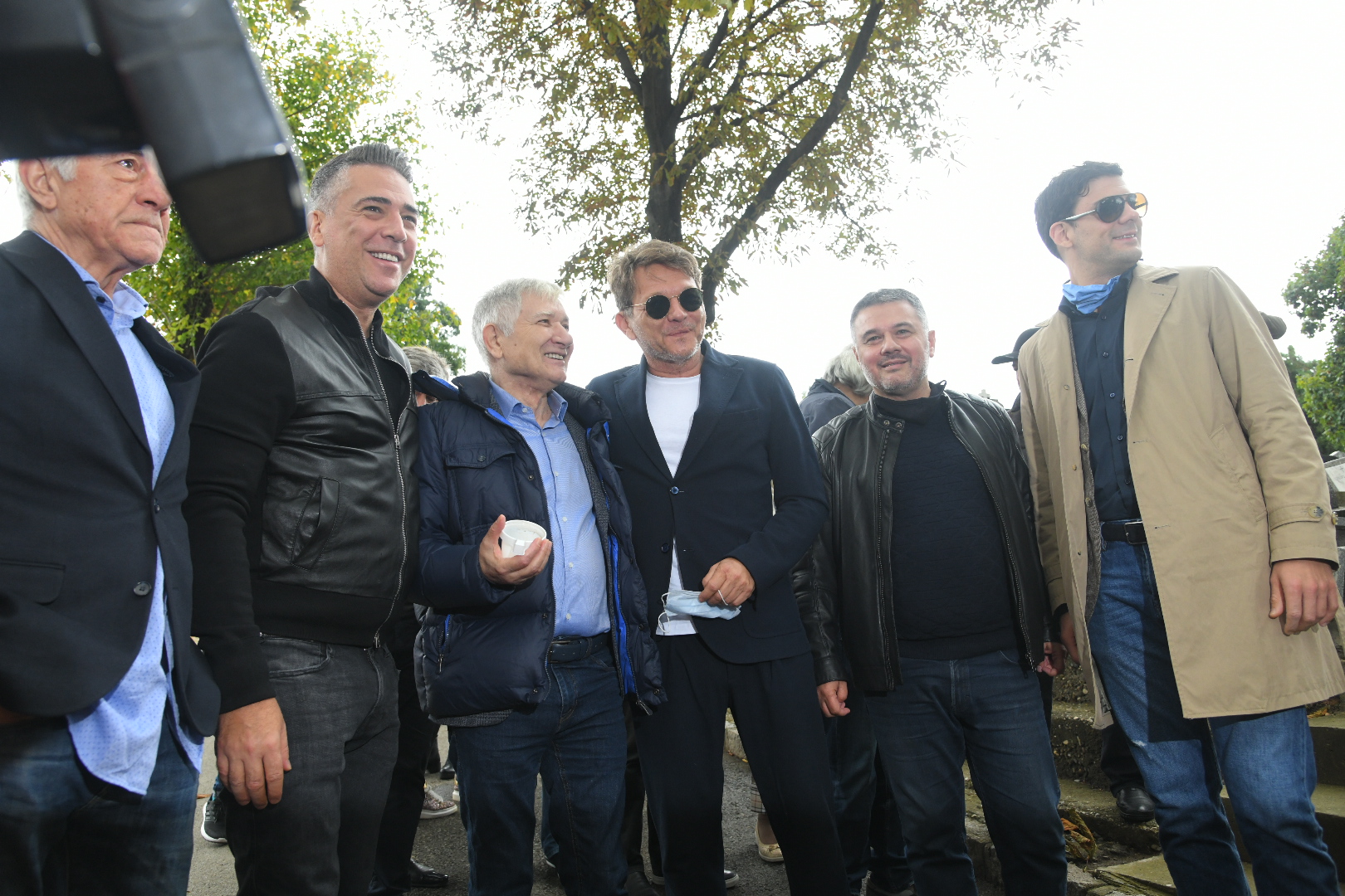 Beograd, 30.09.2020. Centralno groblje, Pomen, Toma Zdravković, Dragan Bjelogrlić, Željko Joksimović, Milan Marić, Bane Obradović, Novica Zdravković Foto: Nemanja Jovanović/Nova.rs