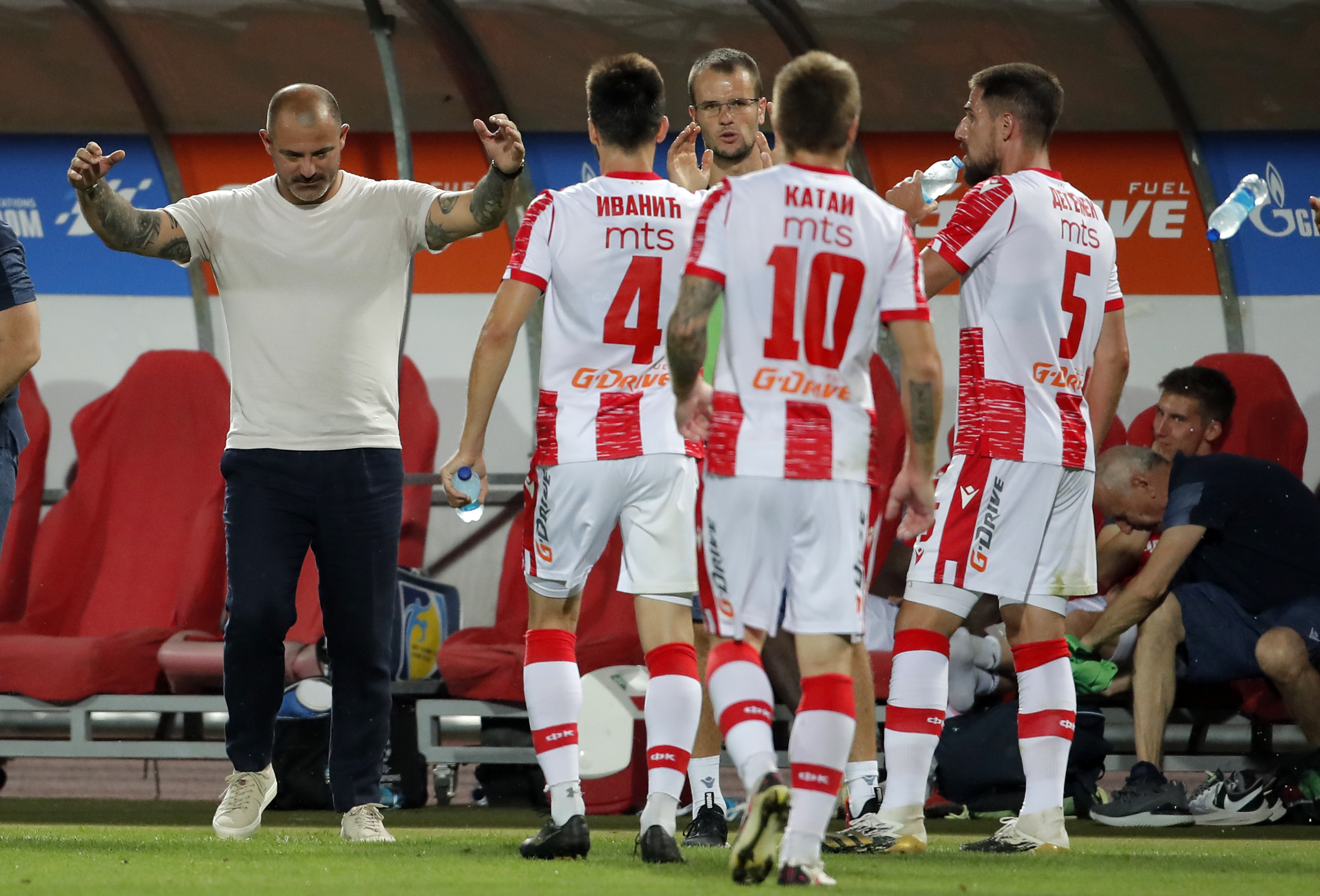 Crvena Zvezda - TSC Backa Palanka Superliga Srbije Super liga Srbija, Serbia 30. Avgust 2020. Beograd, Srbija