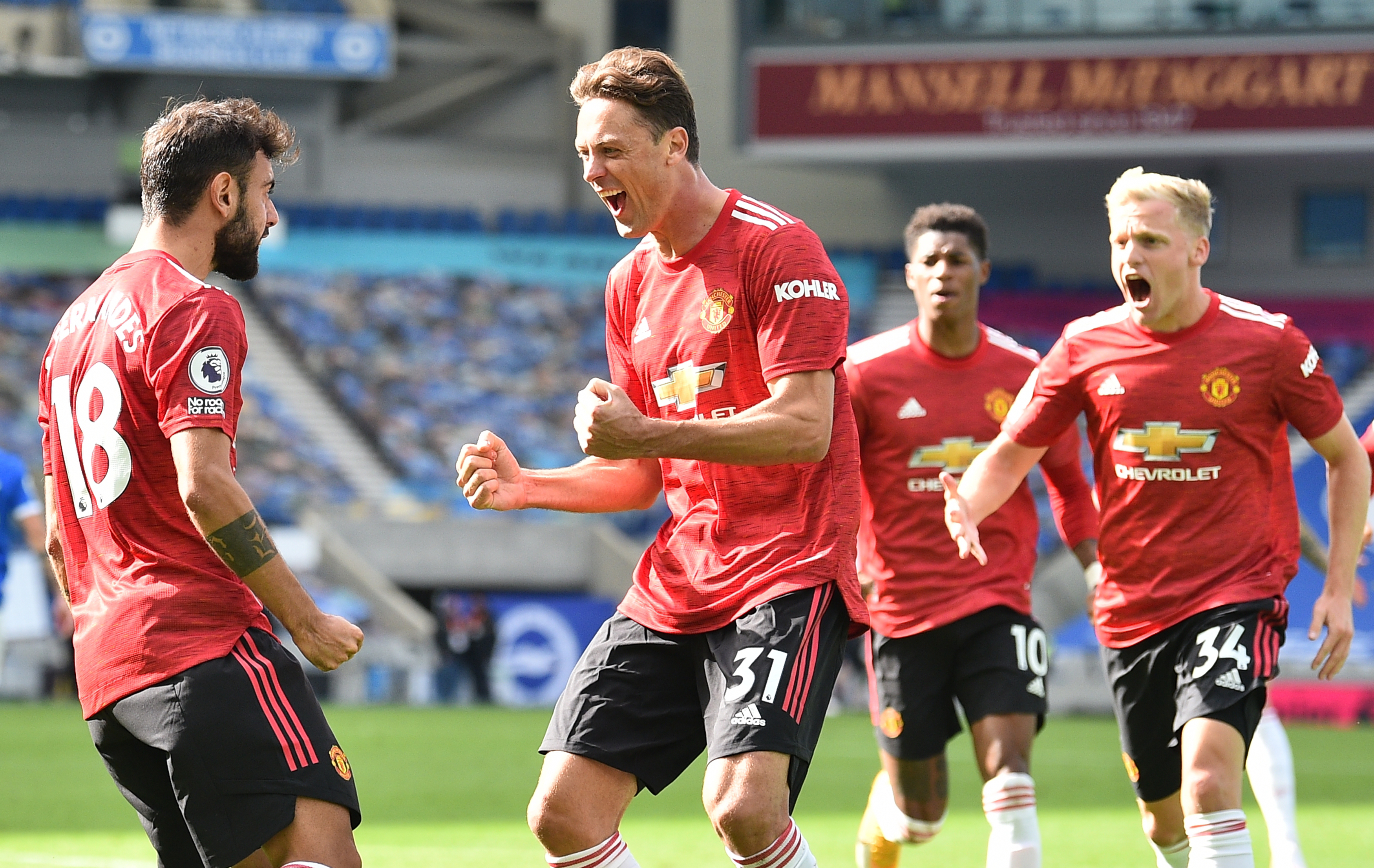 Brighton &amp; Hove Albion vs Manchester United