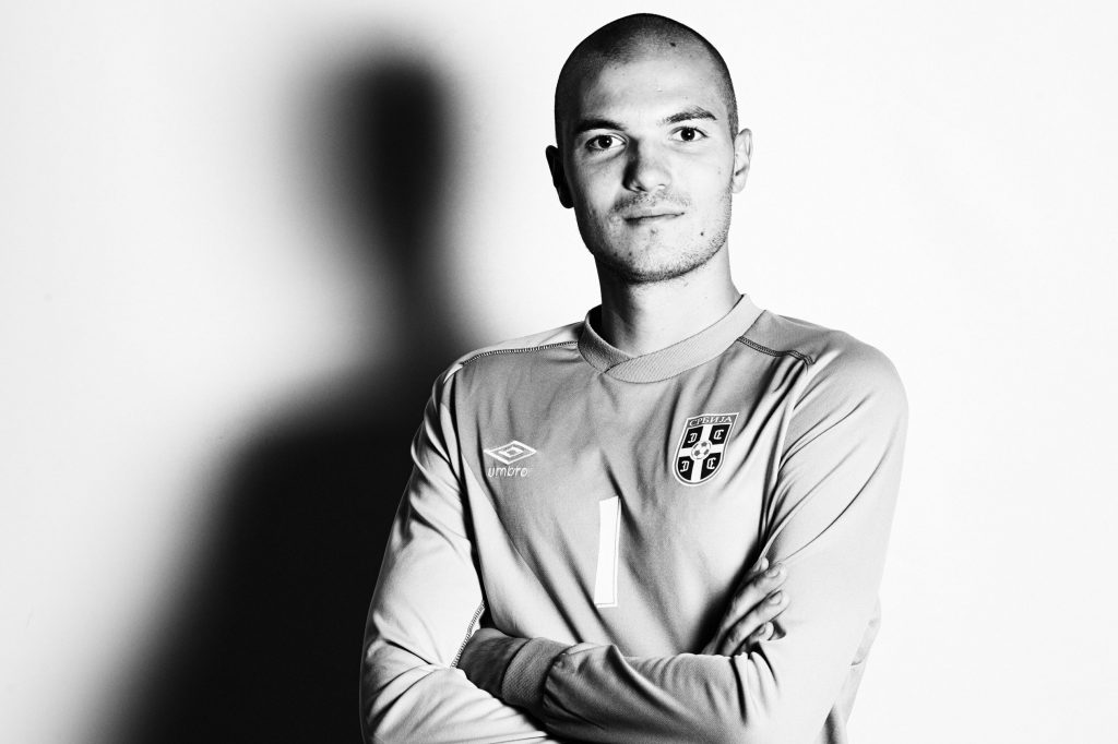 Fudbal U21 Srbija Portreti
Beograd, 02.09.2015.
Goalkeeper Stefan Cupic
foto: Srdjan Stevanovic/Starsportphoto ©