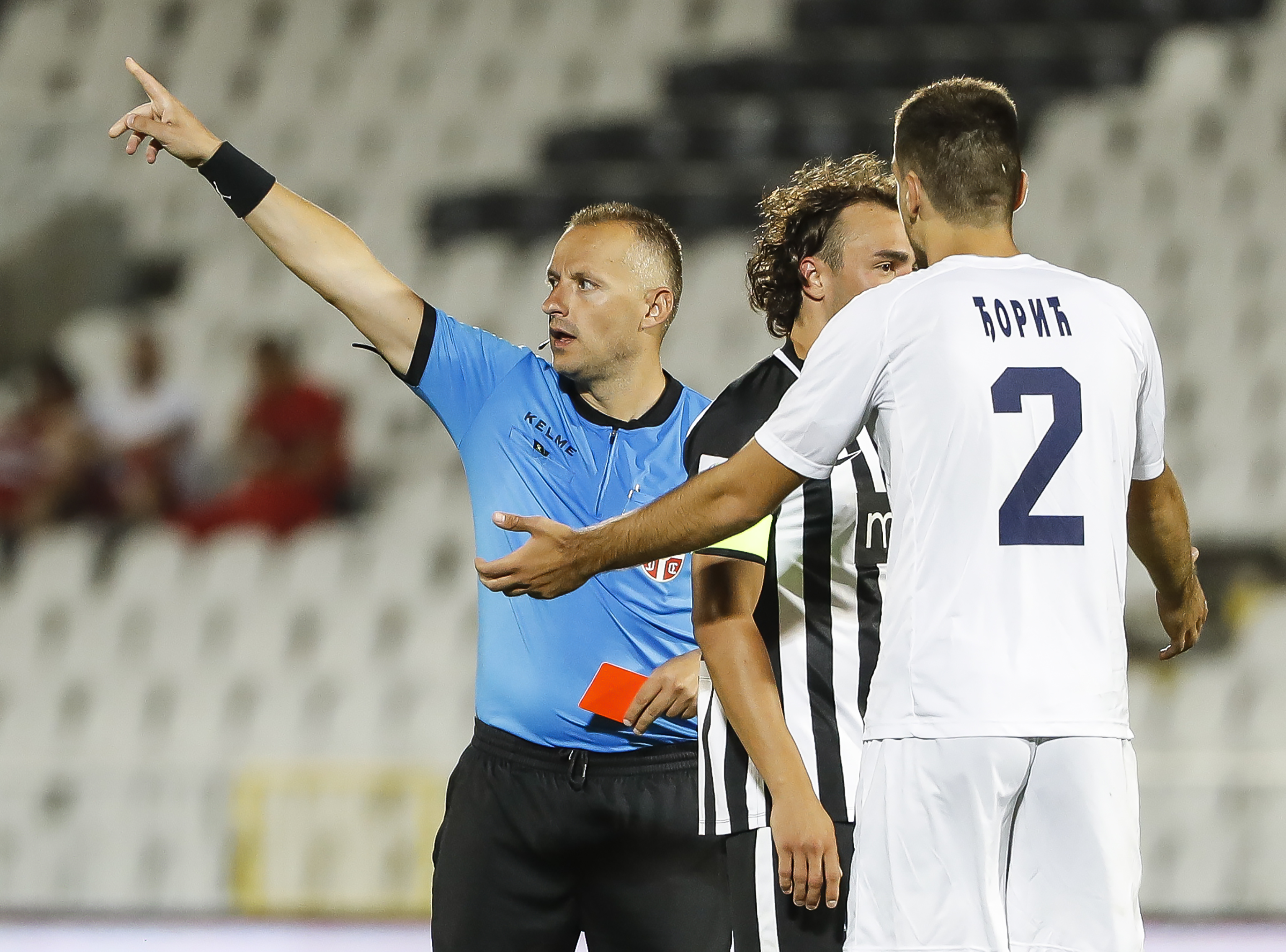 Fudbal Super League Season 2020-2021
Partizan v Rad
referee sudija Petar Piper red card crveni karton
Beograd, 12.09.2020.
foto: Srdjan Stevanovic/Starsportphoto ©