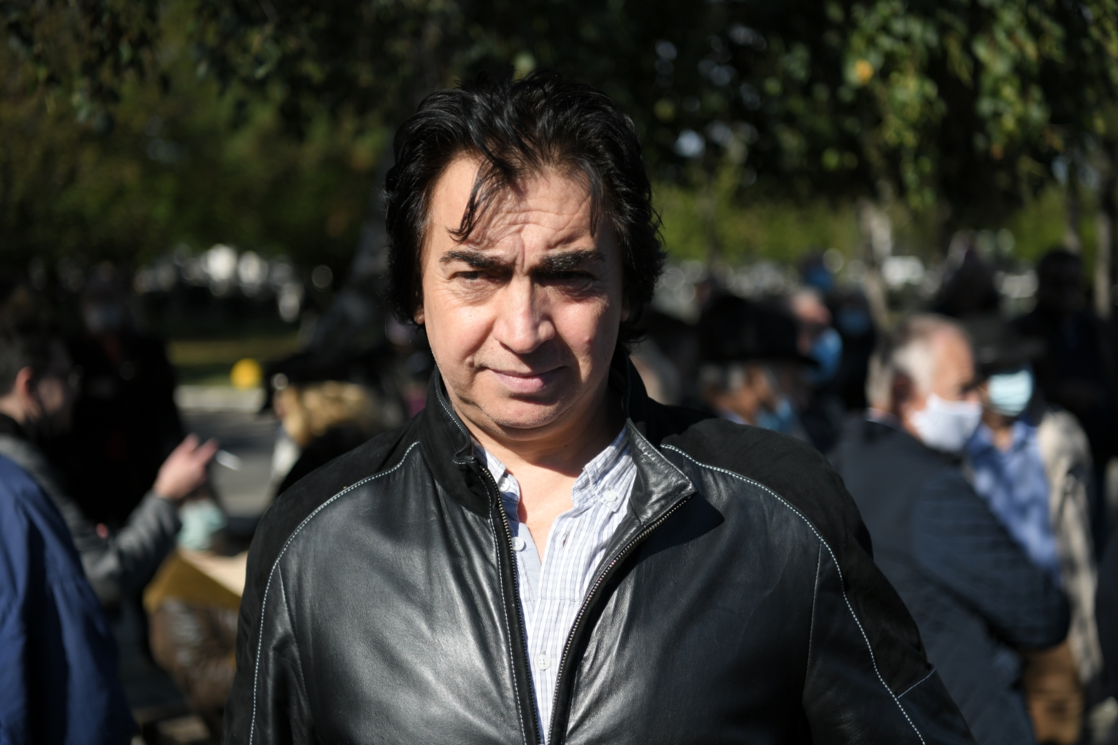 Beograd 14.10.2020. Sahrana Bora Drljaca