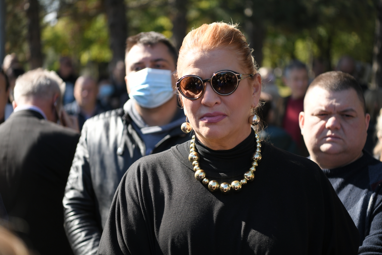 Beograd 14.10.2020. Sahrana Bora Drljaca