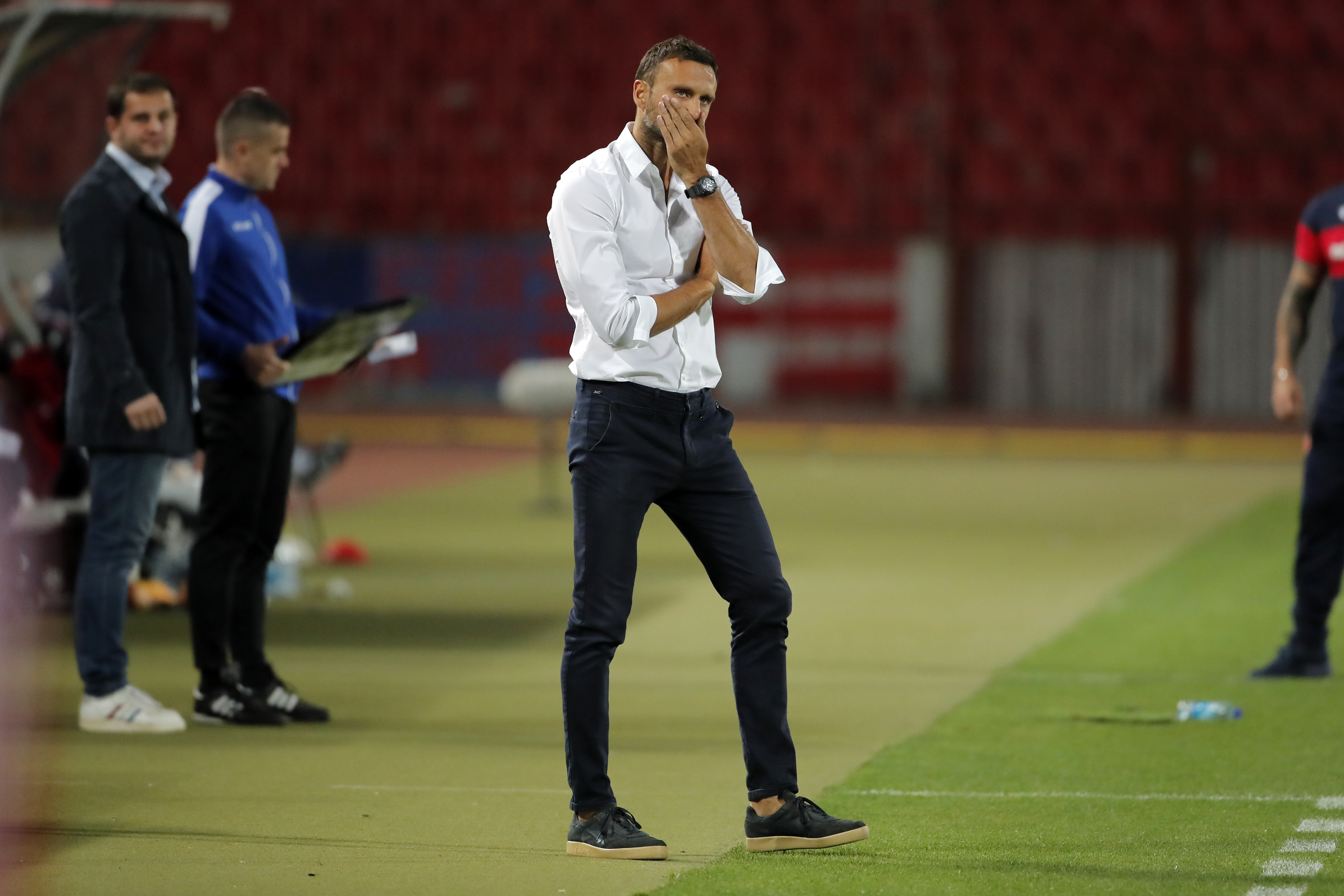 Jovan Damjanovic Superliga Srbije Super Liga Crvena Zvezda - Vozdovac Beograd, Srbija, Septembar 20, 2020. September 20.
foto: Pedja Milosavljevic / STARSPORT