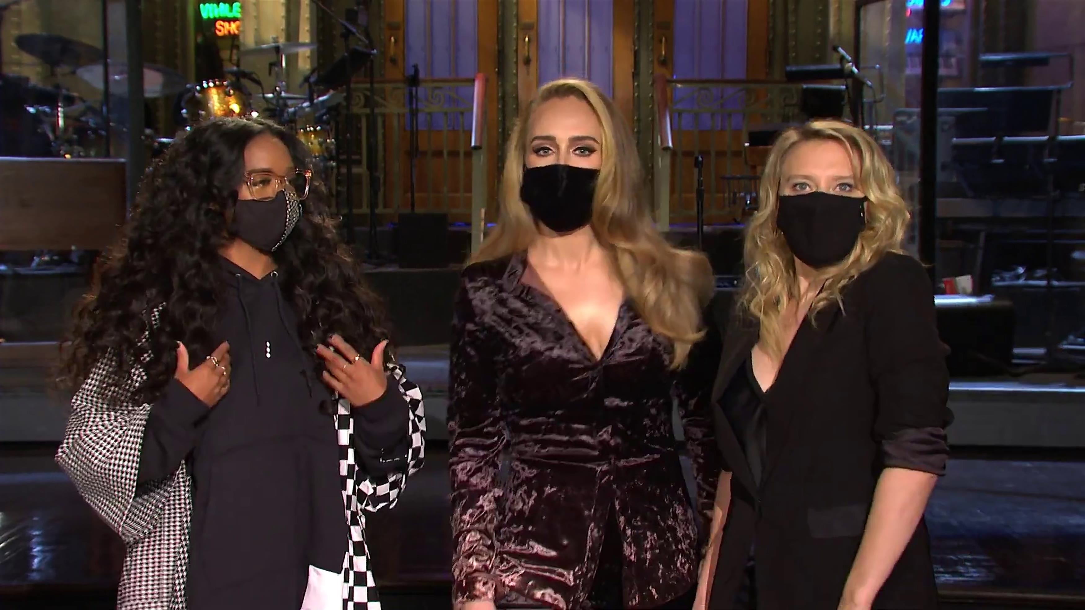 Adele hosts Saturday Night Live