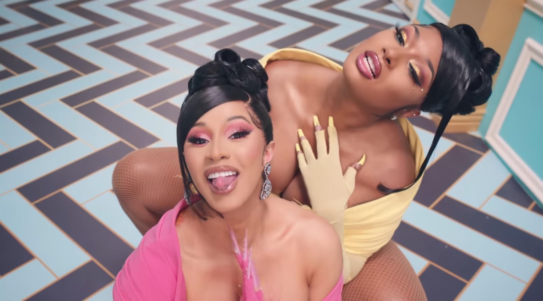 Cardi B and Megan Thee Stallion release super raunchy music video for their new single WAP