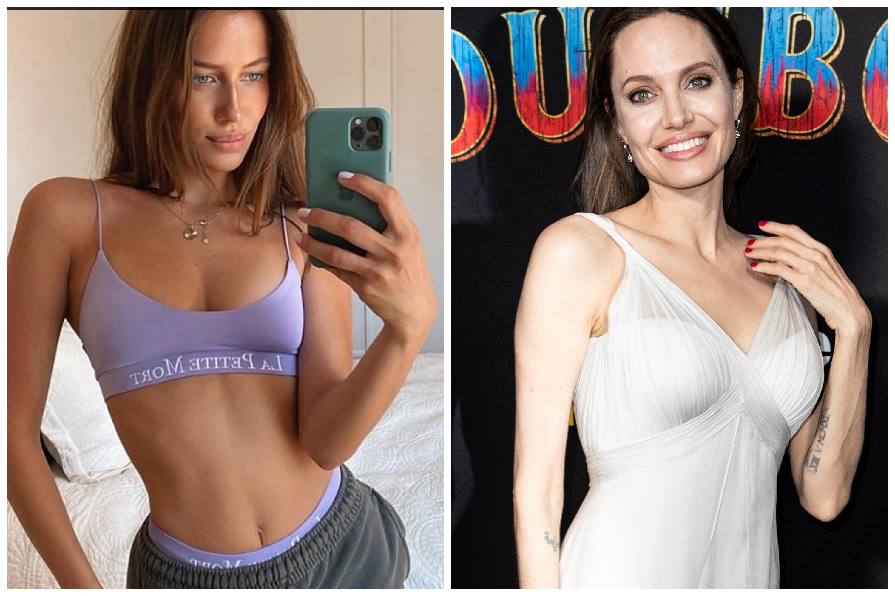 Nikola Poturalski, Anđelina Žoli, Andjelina Žoli Foto: instagram/@nicolepoturalski/EPA-EFE/ETIENNE LAURENT